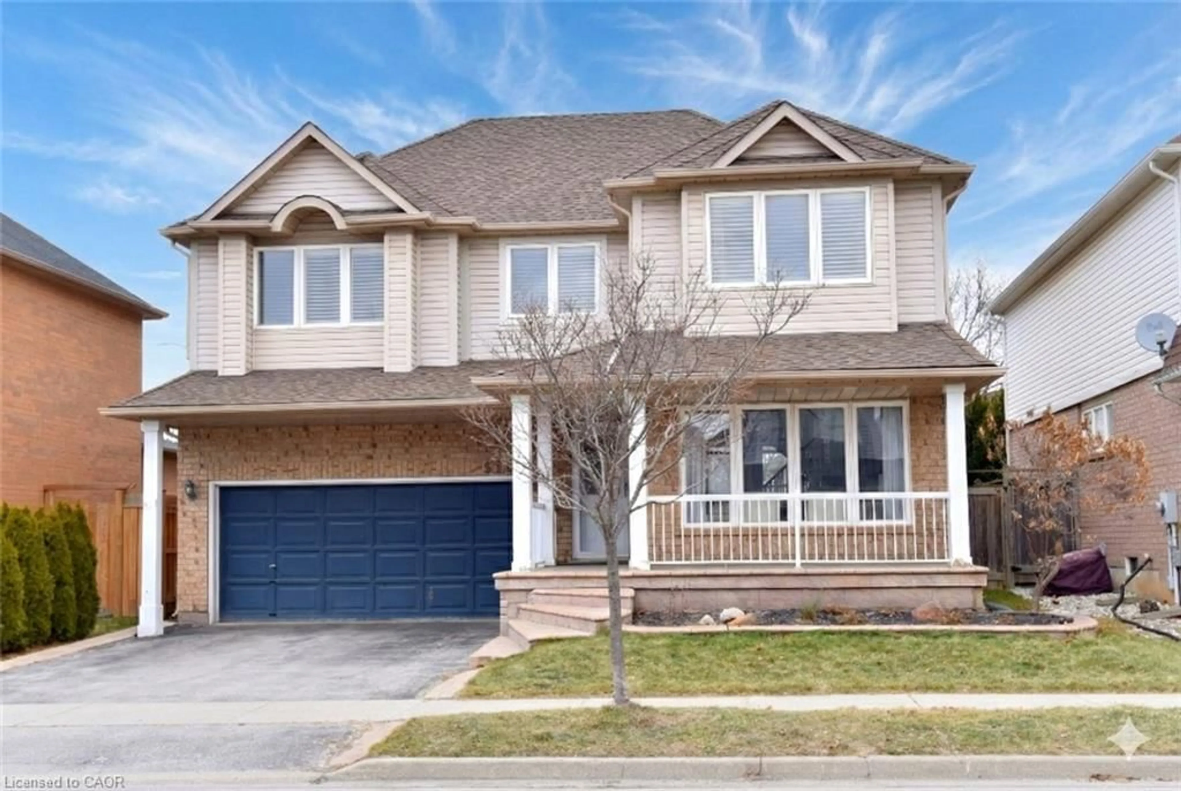 Home with brick exterior material, street for 5109 Blue Spruce Ave, Burlington Ontario L7L 6G7