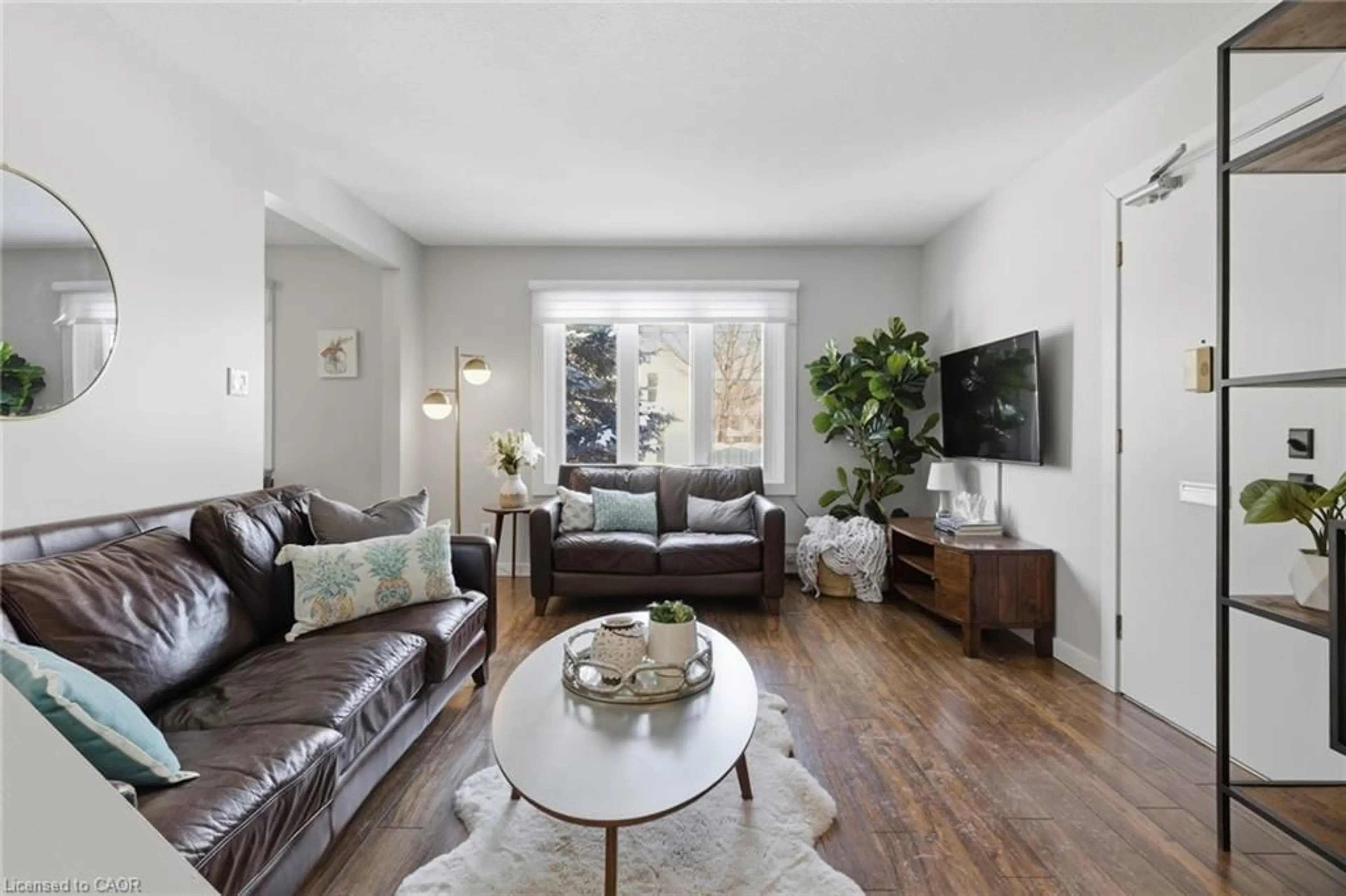 Living room with furniture, unknown for 233 Westminster Dr #24, Cambridge Ontario N3H 1T2