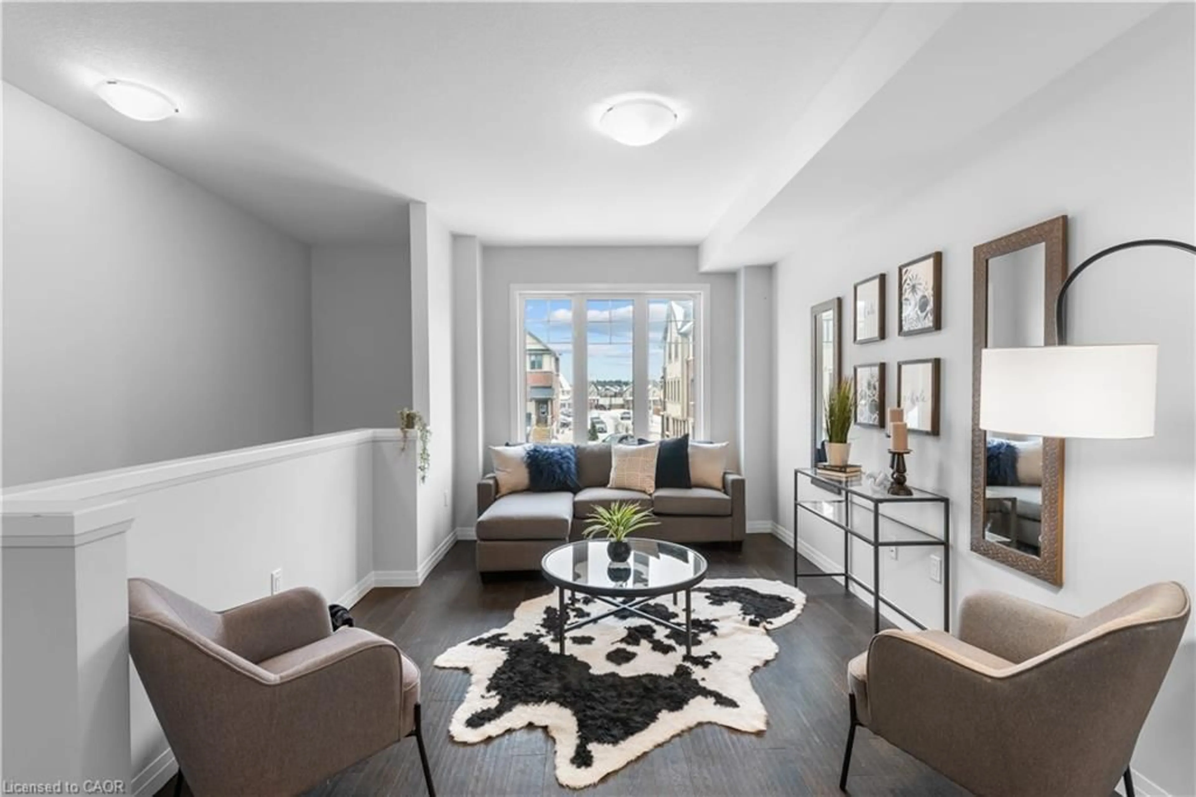 Living room with furniture, unknown for 55 Farley Lane, Ancaster Ontario L9G 0H2