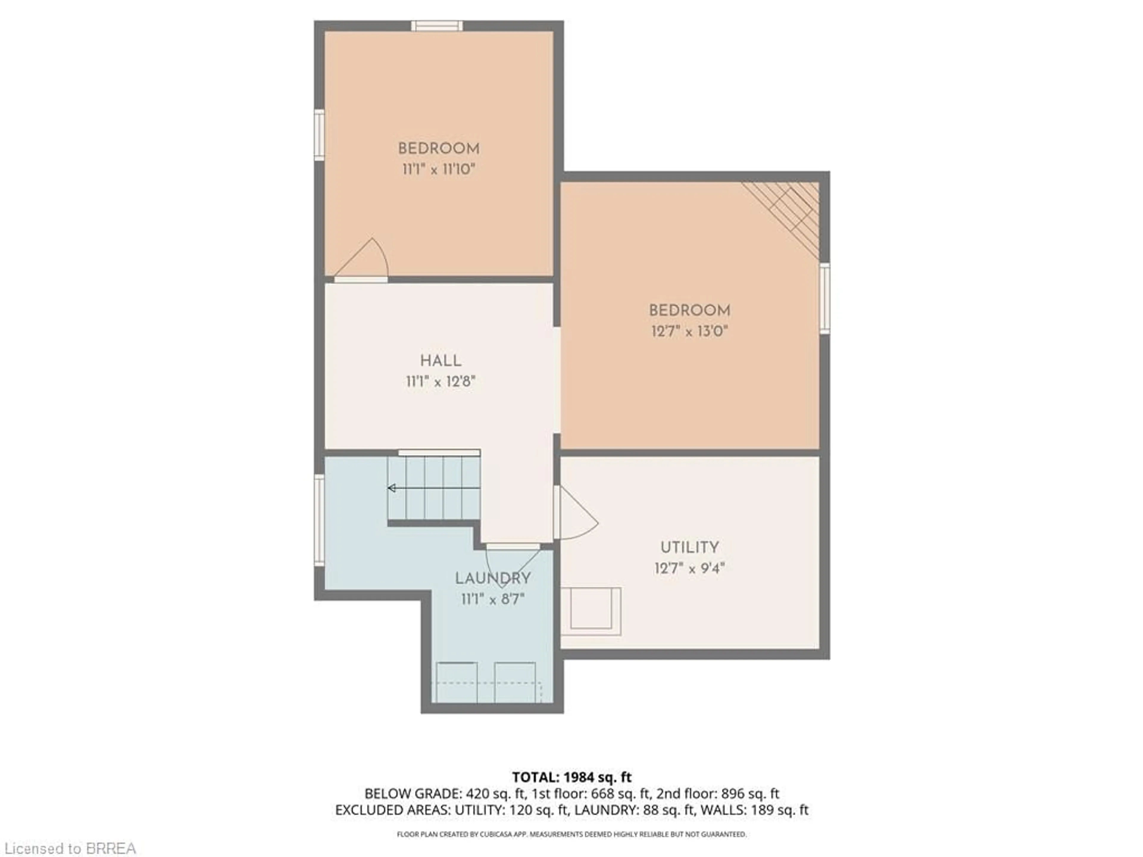 Floor plan for 43 Mccandless Crt, Caledon East Ontario L7C 3R6