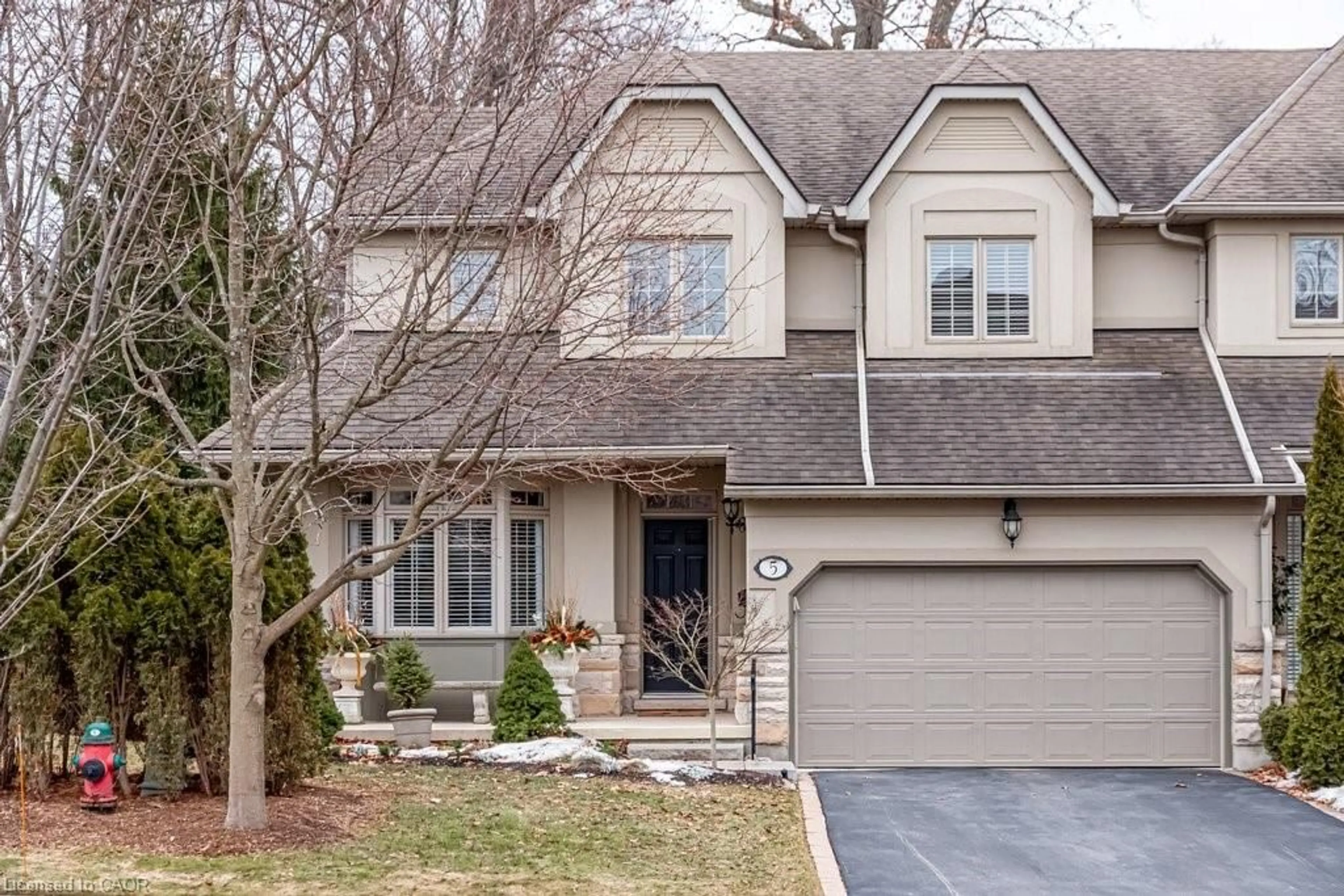 Home with brick exterior material, street for 71 Sulphur Springs Rd #5, Ancaster Ontario L9G 5C1