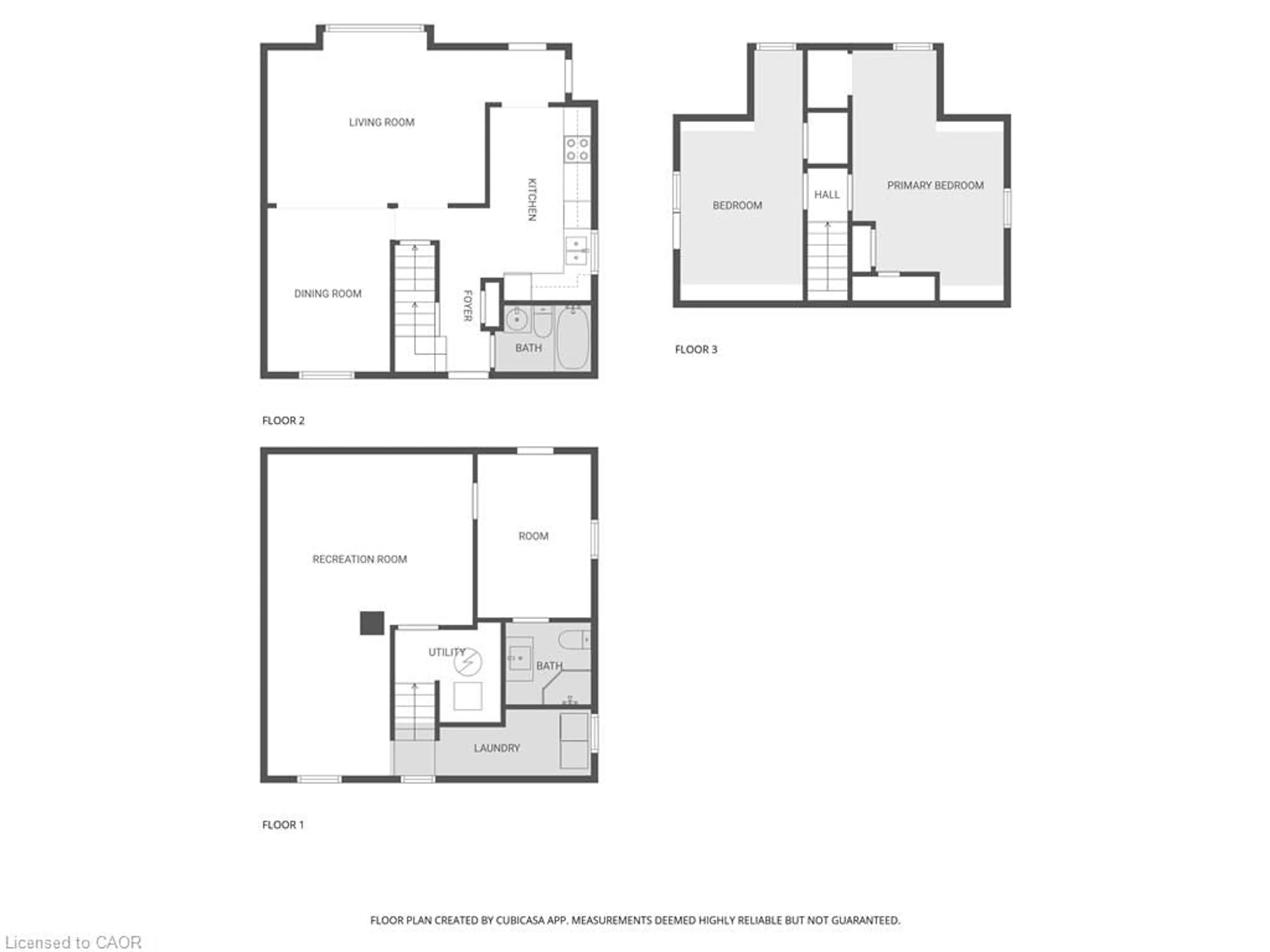 Floor plan for 421 East 36th St, Hamilton Ontario L8V 4A3