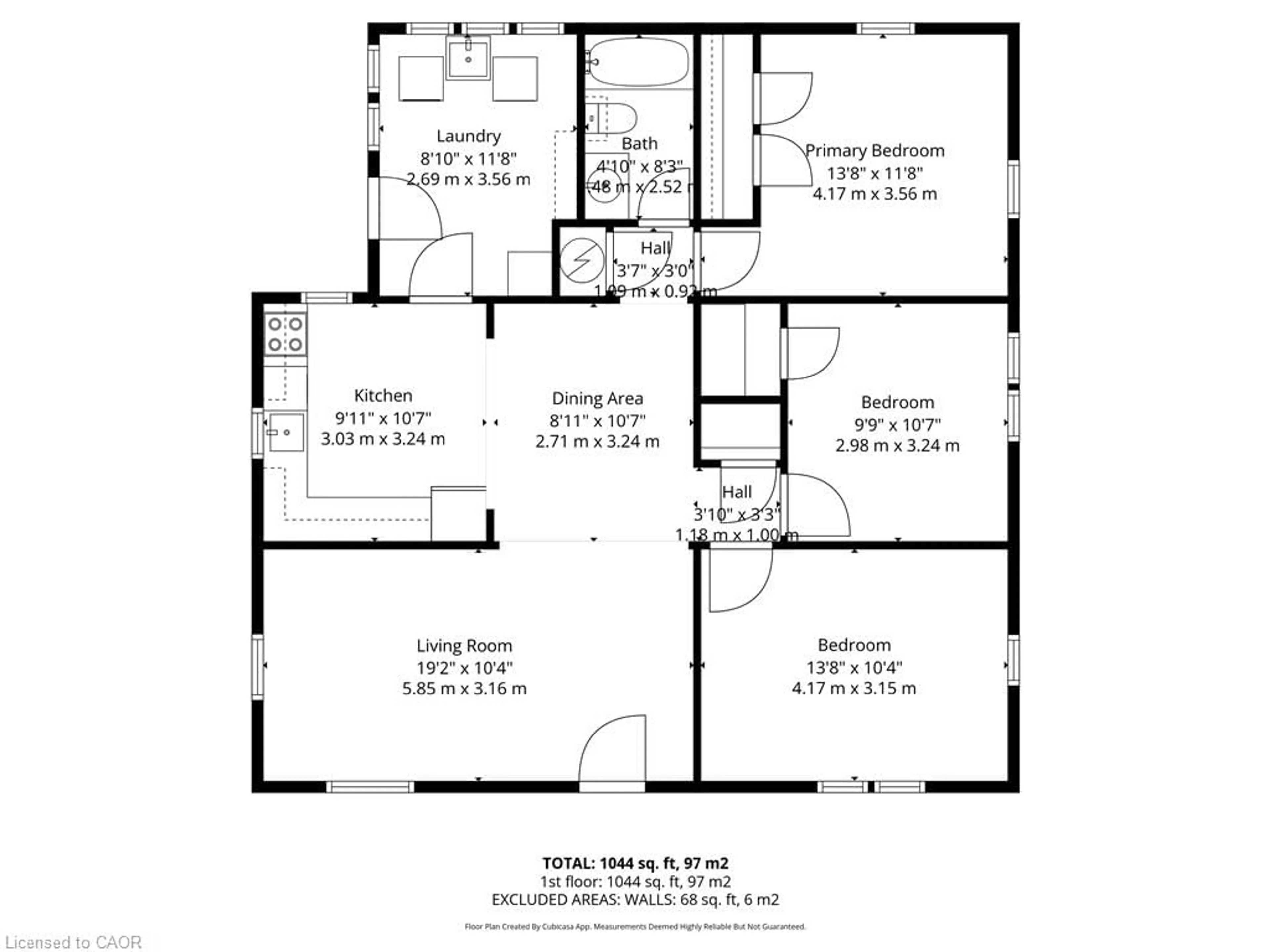 Floor plan for 922 Charlotteville Rd 8, Simcoe Ontario N3Y 4K5