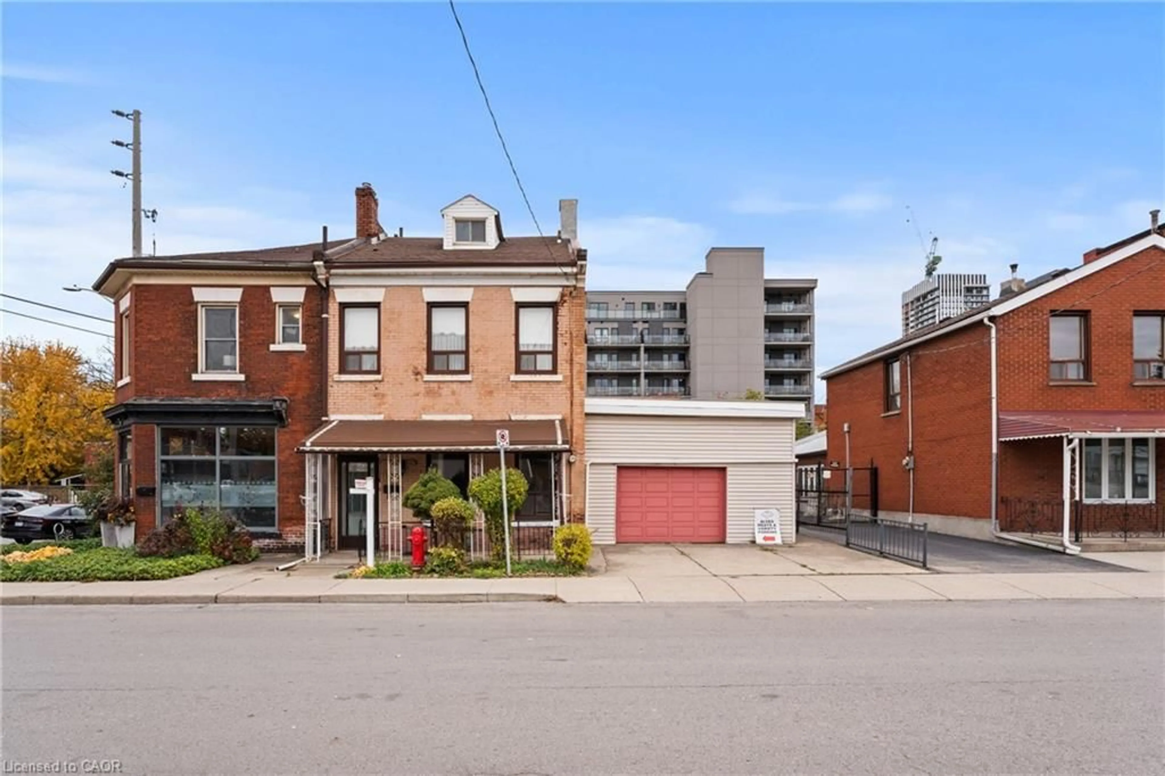 Home with brick exterior material, street for 156 Macnab St, Hamilton Ontario L8R 2M3