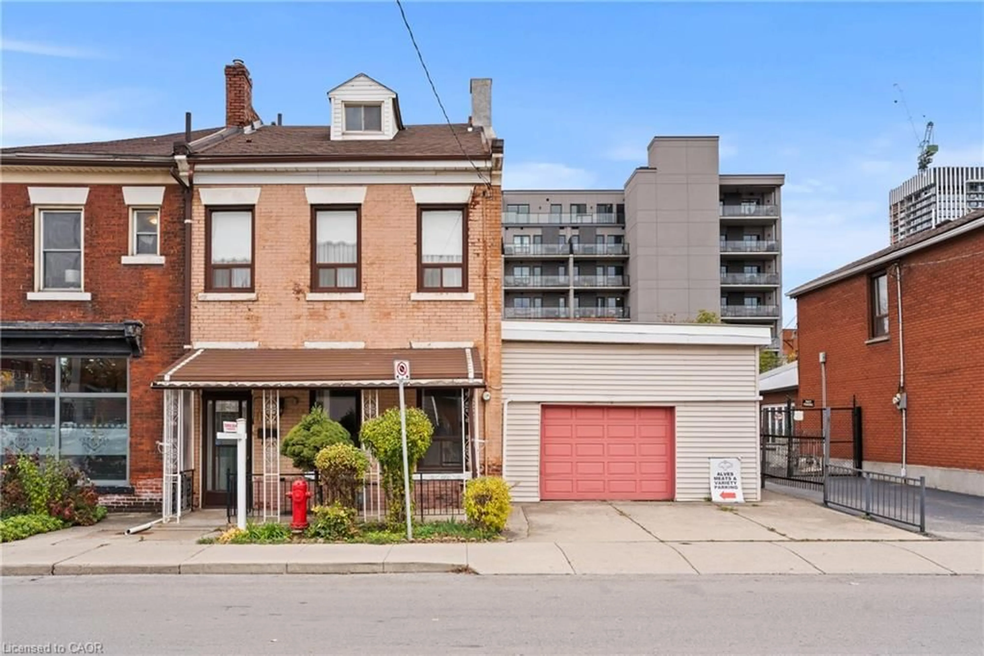 Home with brick exterior material, street for 156 Macnab St, Hamilton Ontario L8R 2M3