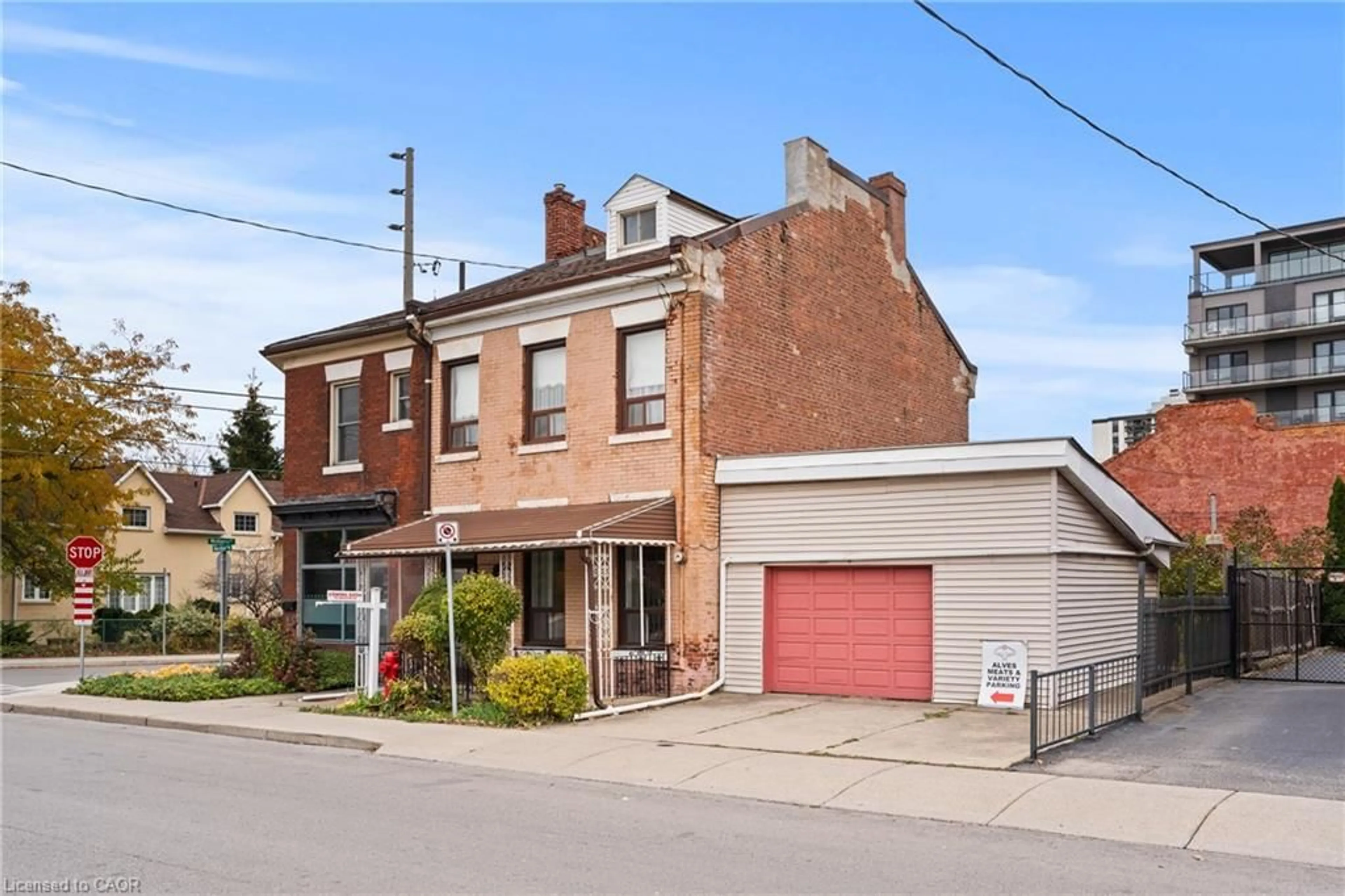 Home with brick exterior material, street for 156 Macnab St, Hamilton Ontario L8R 2M3