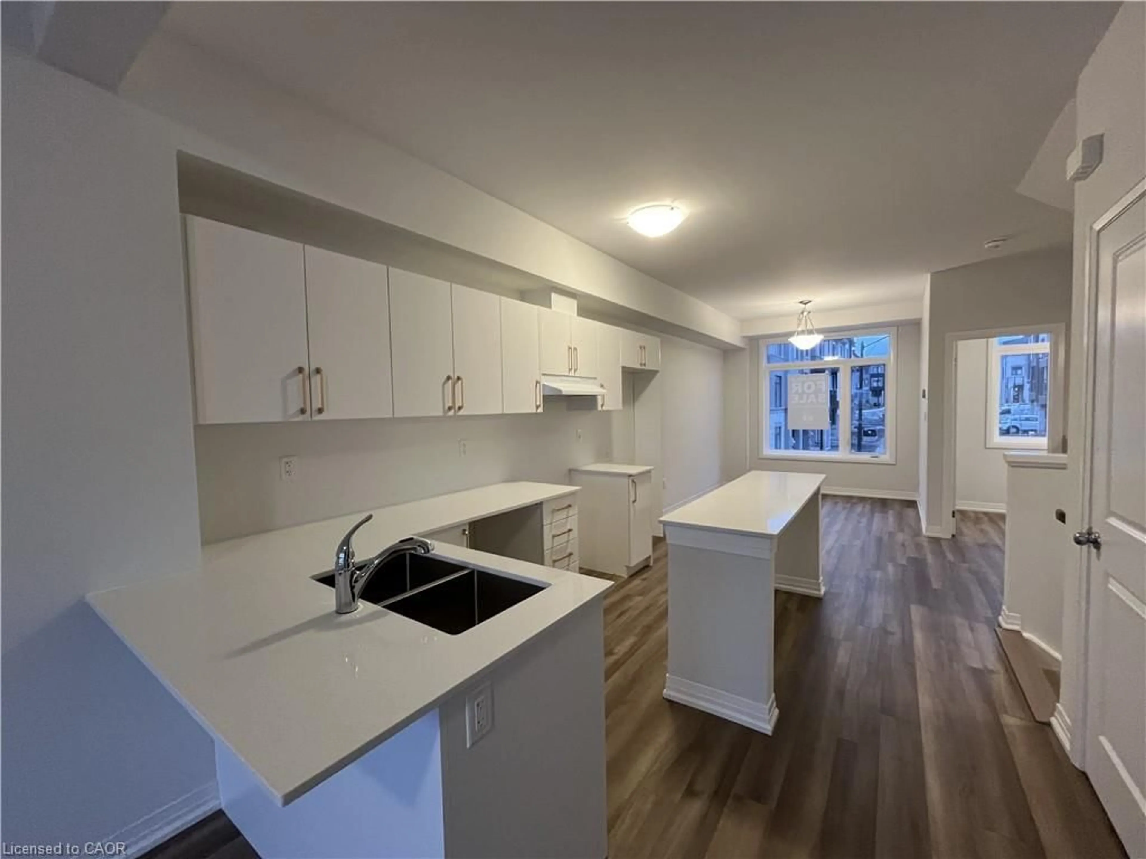 Open concept kitchen, unknown for 155 Equestrian Way #95, Cambridge Ontario N3E 0E8