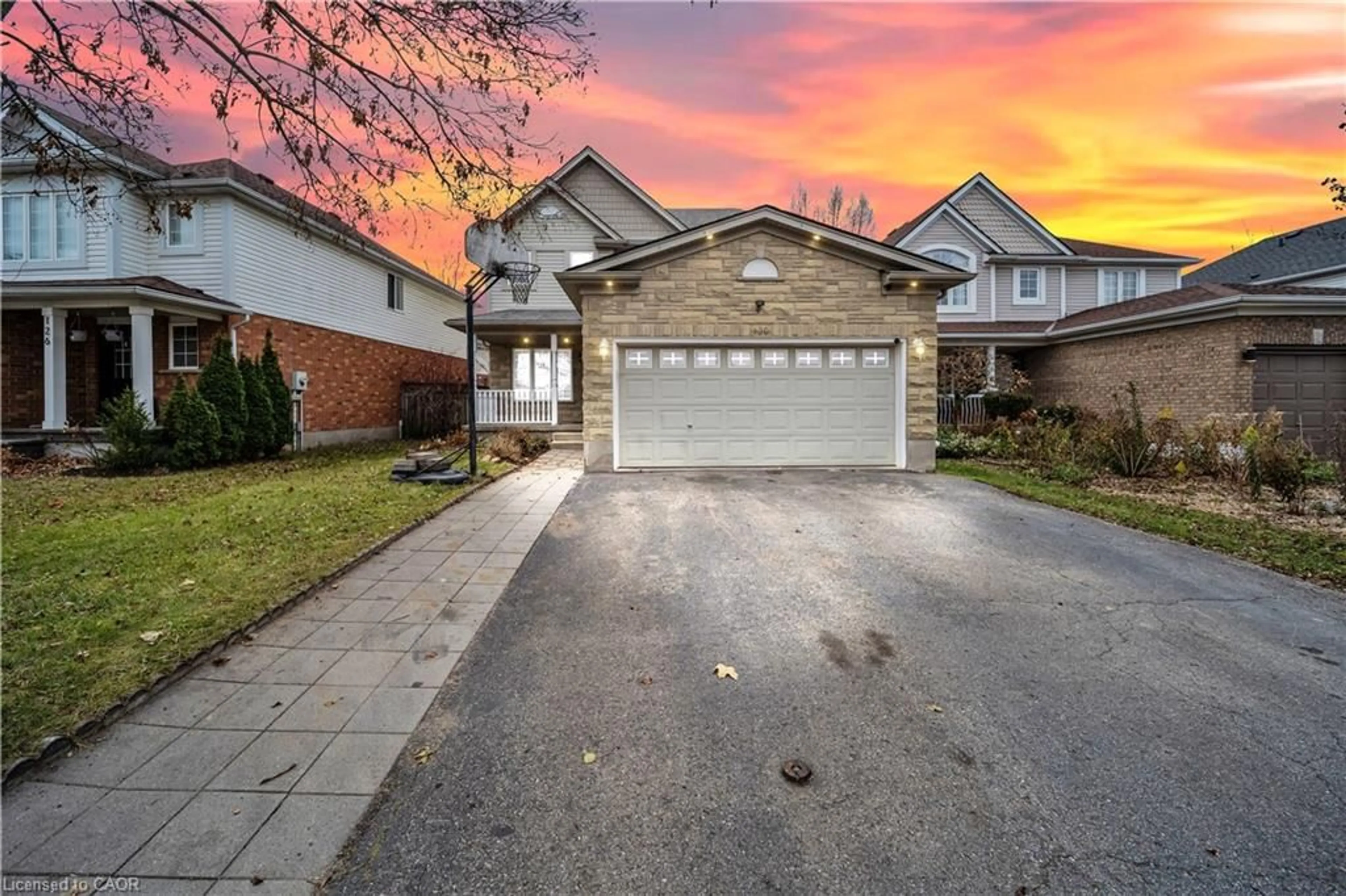 Home with brick exterior material, street for 130 Adler Dr, Cambridge Ontario L9T 3W5