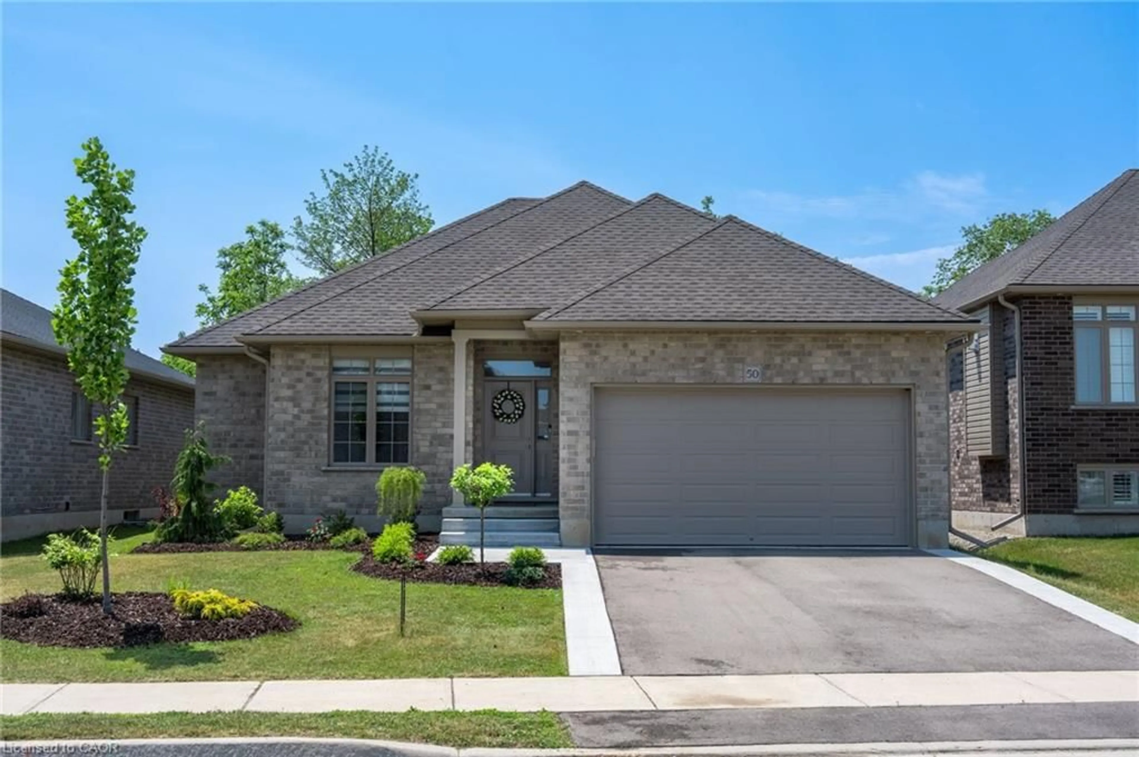 Home with brick exterior material, street for 50 Vanrooy Trail, Waterford Ontario N0E 1Y0