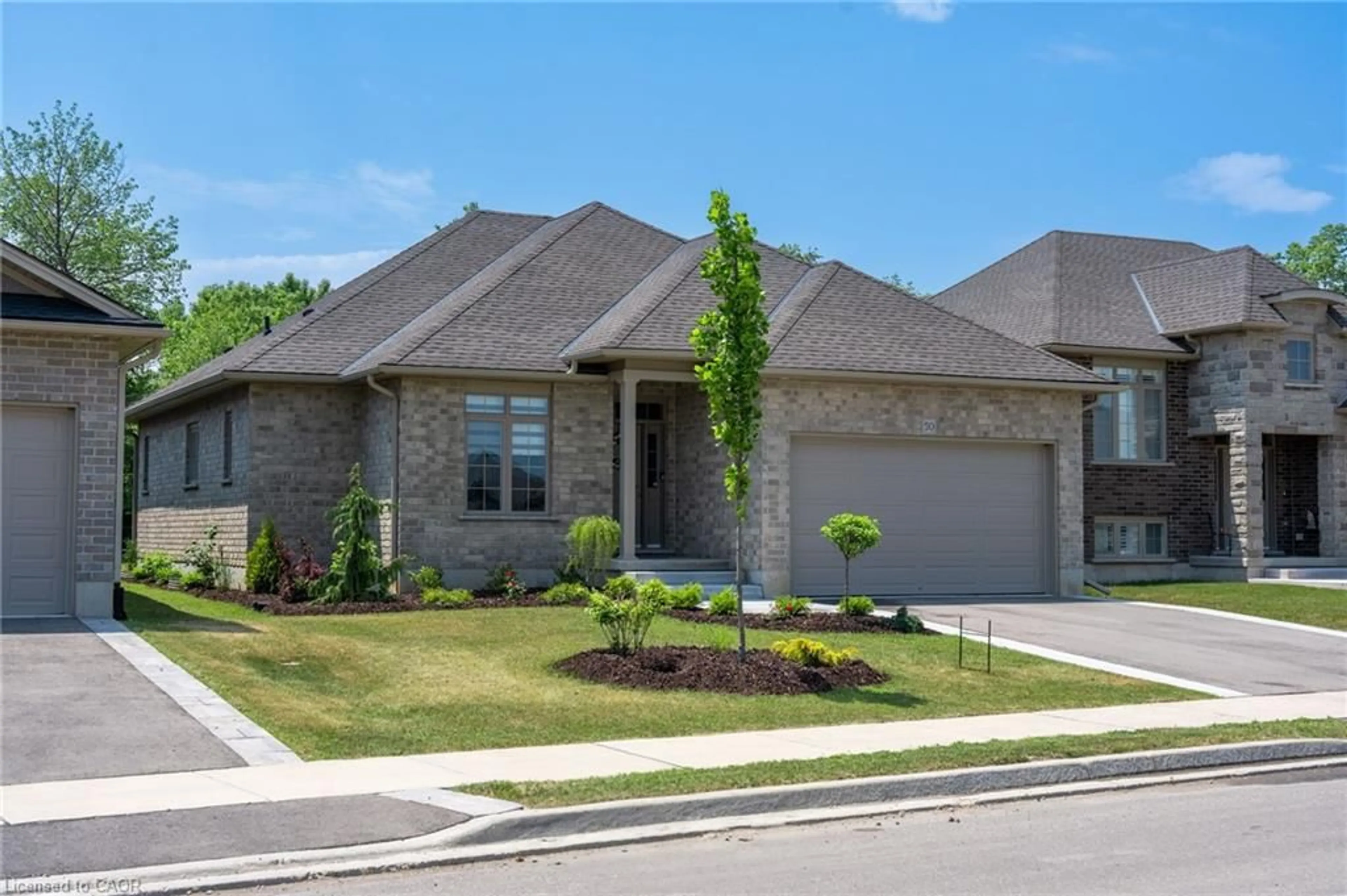 Home with brick exterior material, street for 50 Vanrooy Trail, Waterford Ontario N0E 1Y0