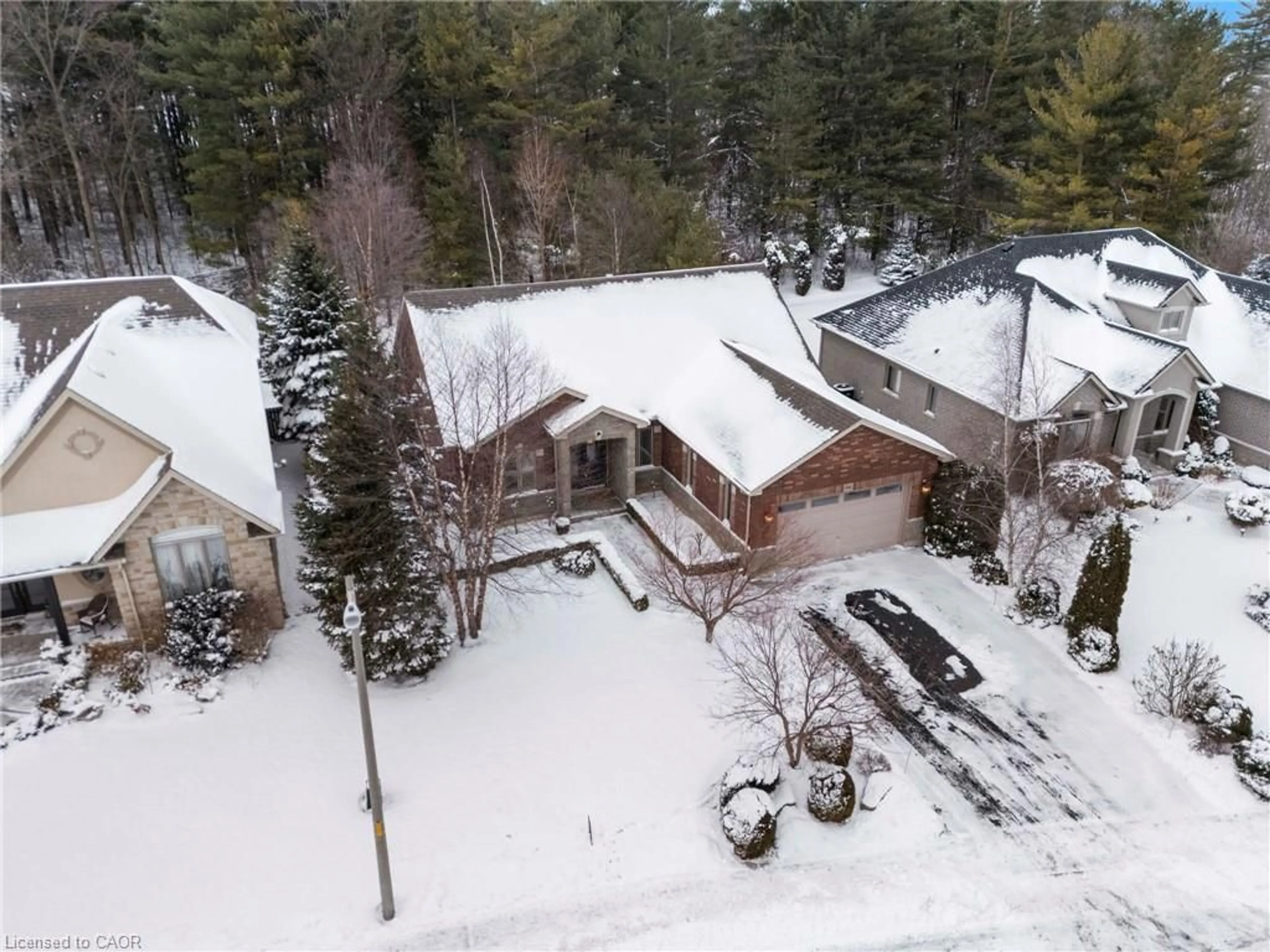 A pic from outside/outdoor area/front of a property/back of a property/a pic from drone, street for 64 Newport Lane, Port Dover Ontario N0A 1N7