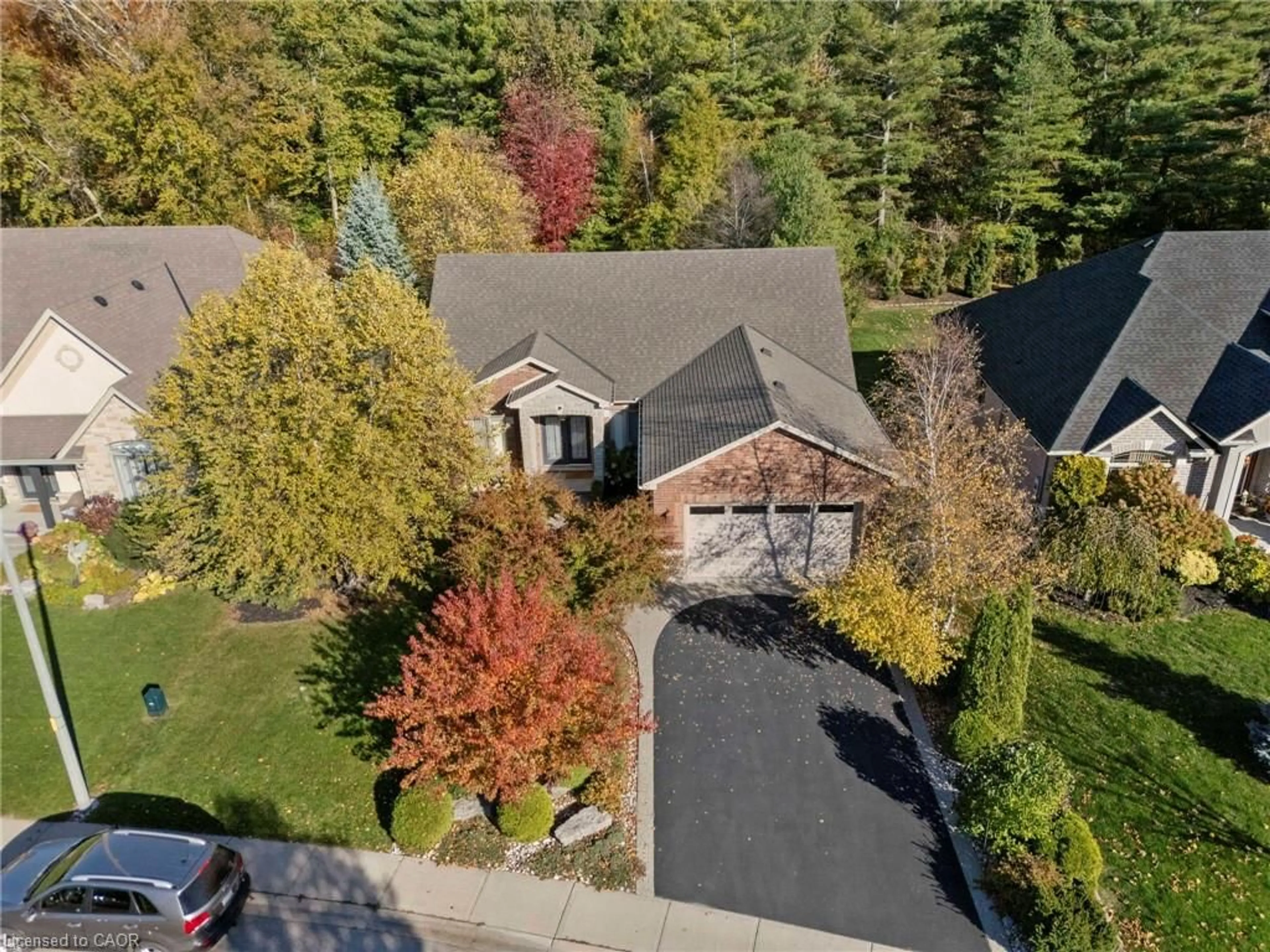 A pic from outside/outdoor area/front of a property/back of a property/a pic from drone, street for 64 Newport Lane, Port Dover Ontario N0A 1N7