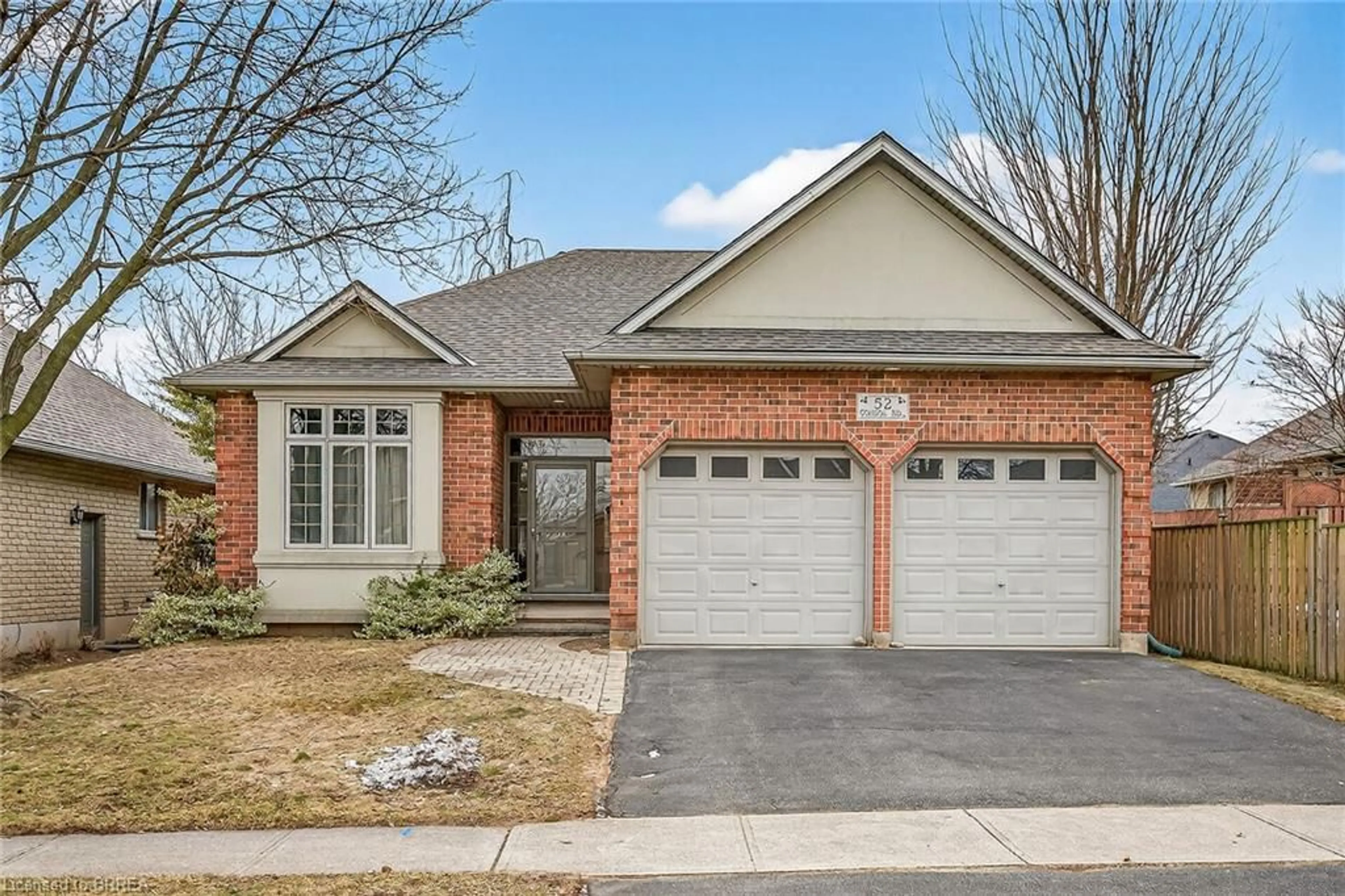 Home with brick exterior material, street for 52 Consol Rd, Brantford Ontario N3R 7Z2