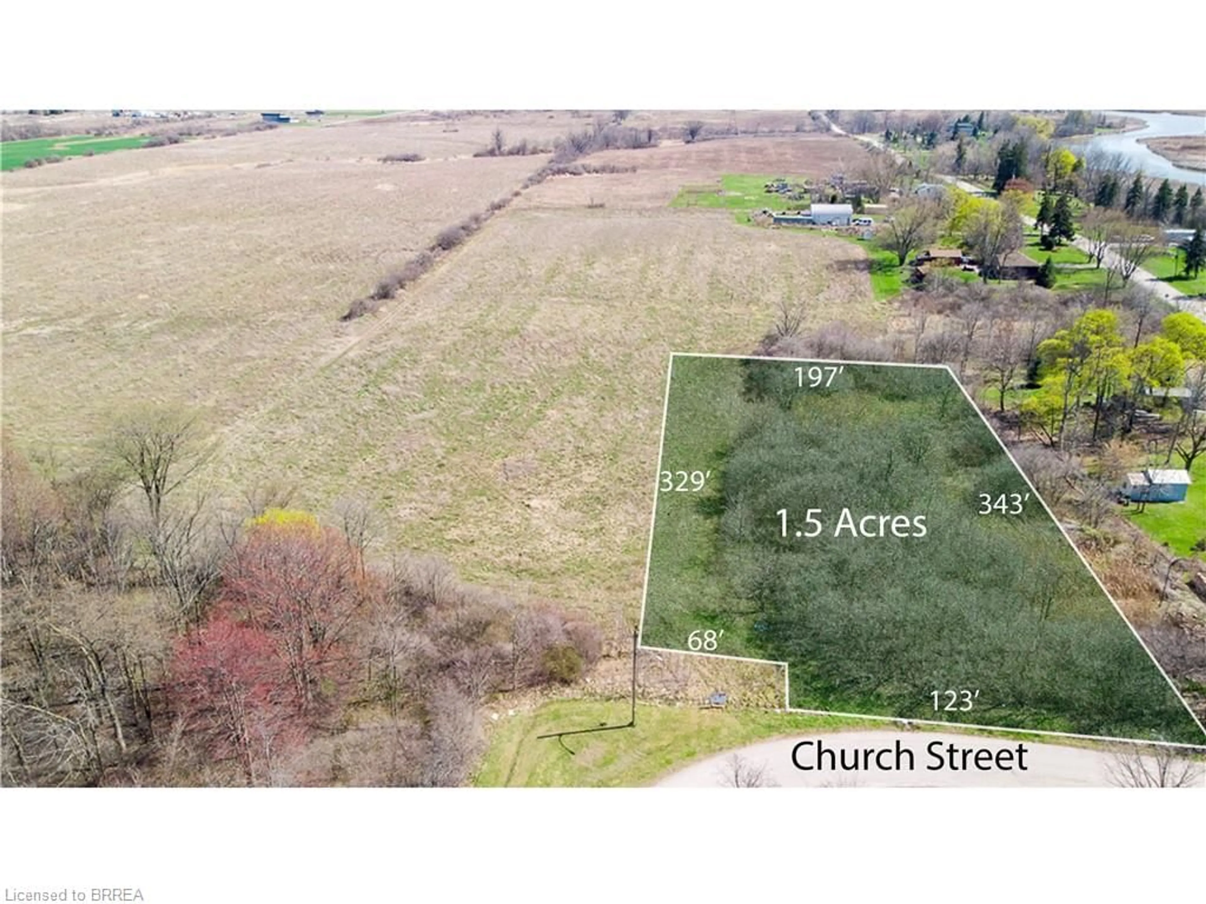 A pic from outside/outdoor area/front of a property/back of a property/a pic from drone, street for 2005 Church St, Nanticoke Ontario N0A 1L0