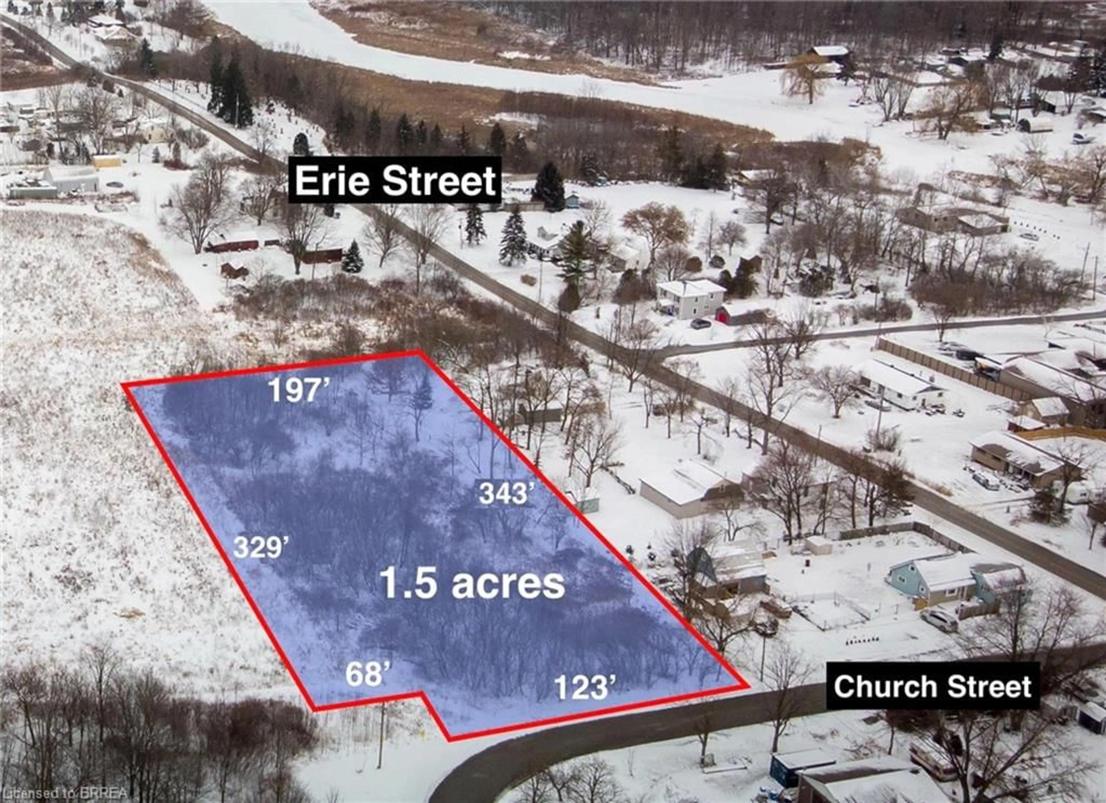 A pic from outside/outdoor area/front of a property/back of a property/a pic from drone, street for 2005 Church St, Nanticoke Ontario N0A 1L0