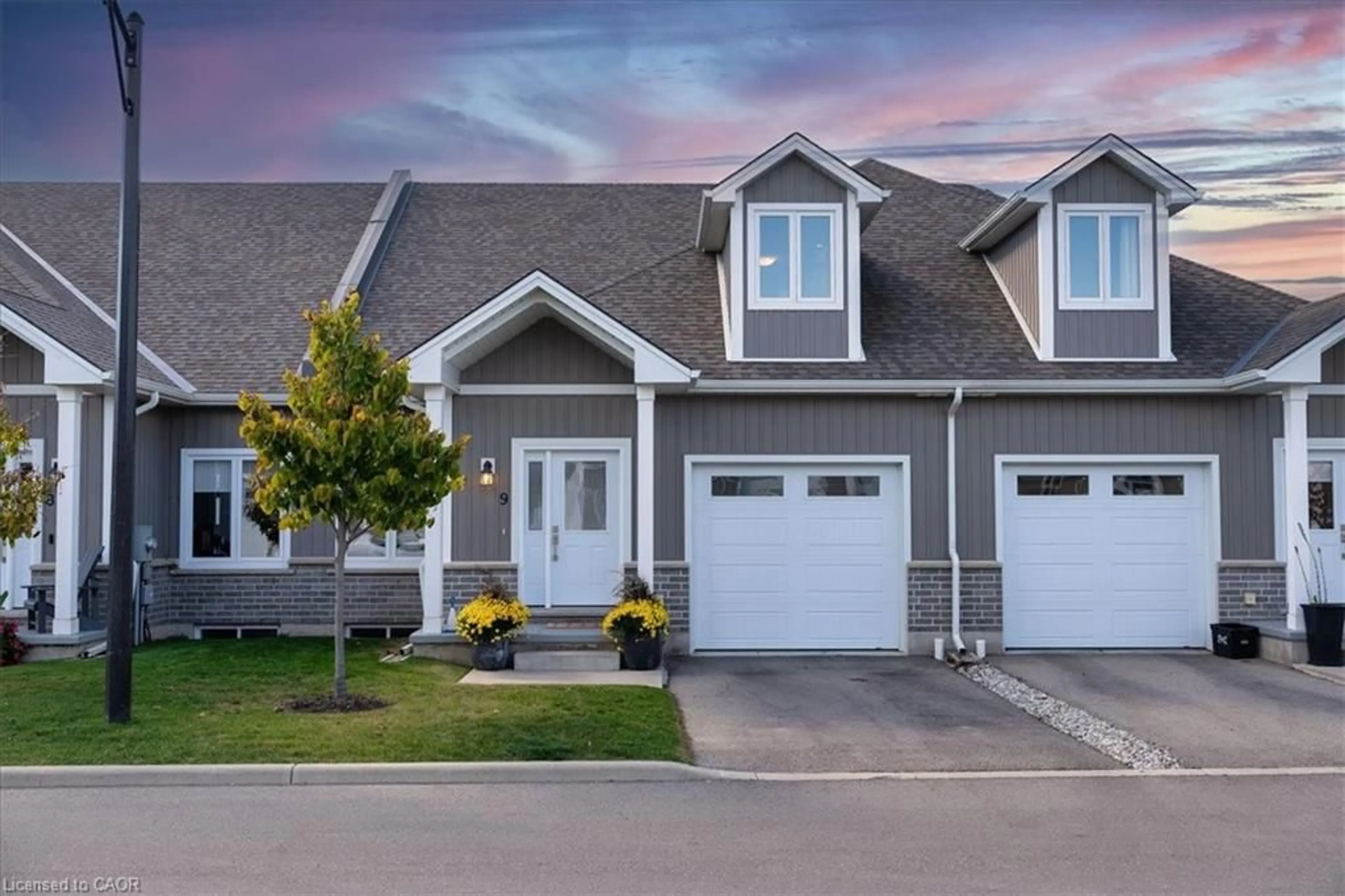 Home with vinyl exterior material, street for 744 Nelson St #9, Port Dover Ontario N0A 1N0