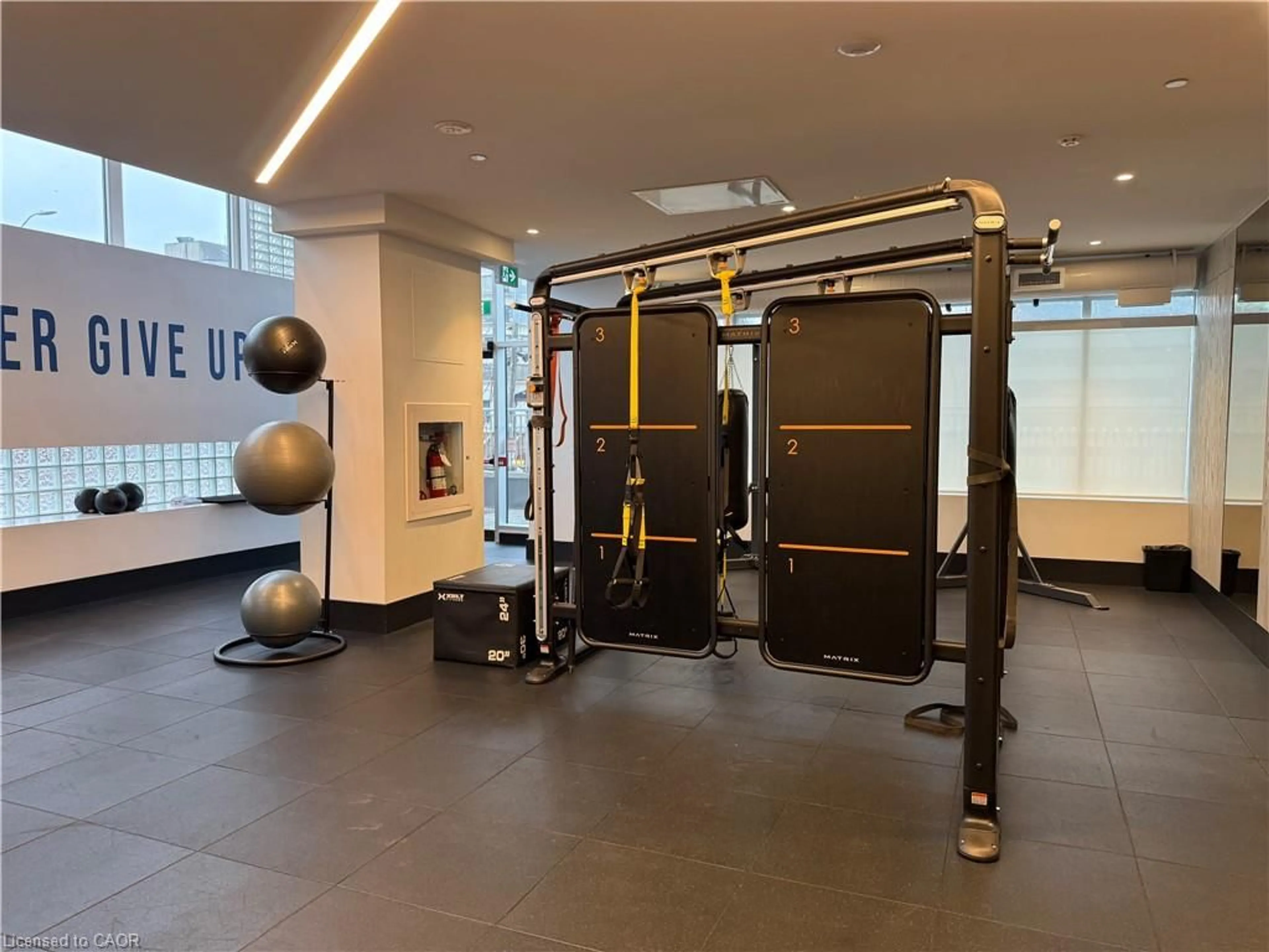 Gym or fitness room for 55 Duke St #1701, Kitchener Ontario N2H 0C9