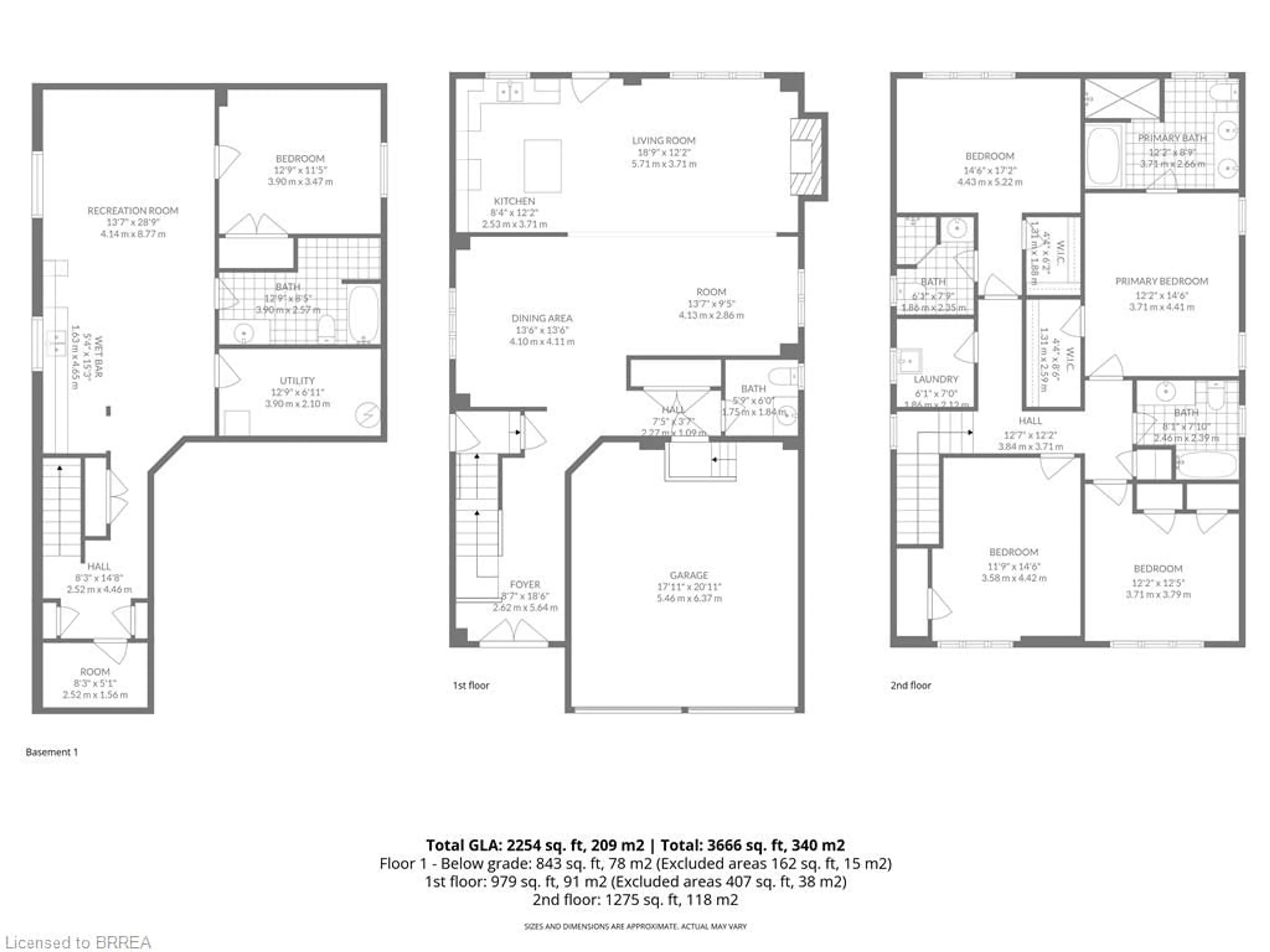 Floor plan for 26 Grandville Cir, Paris Ontario N3L 0A9
