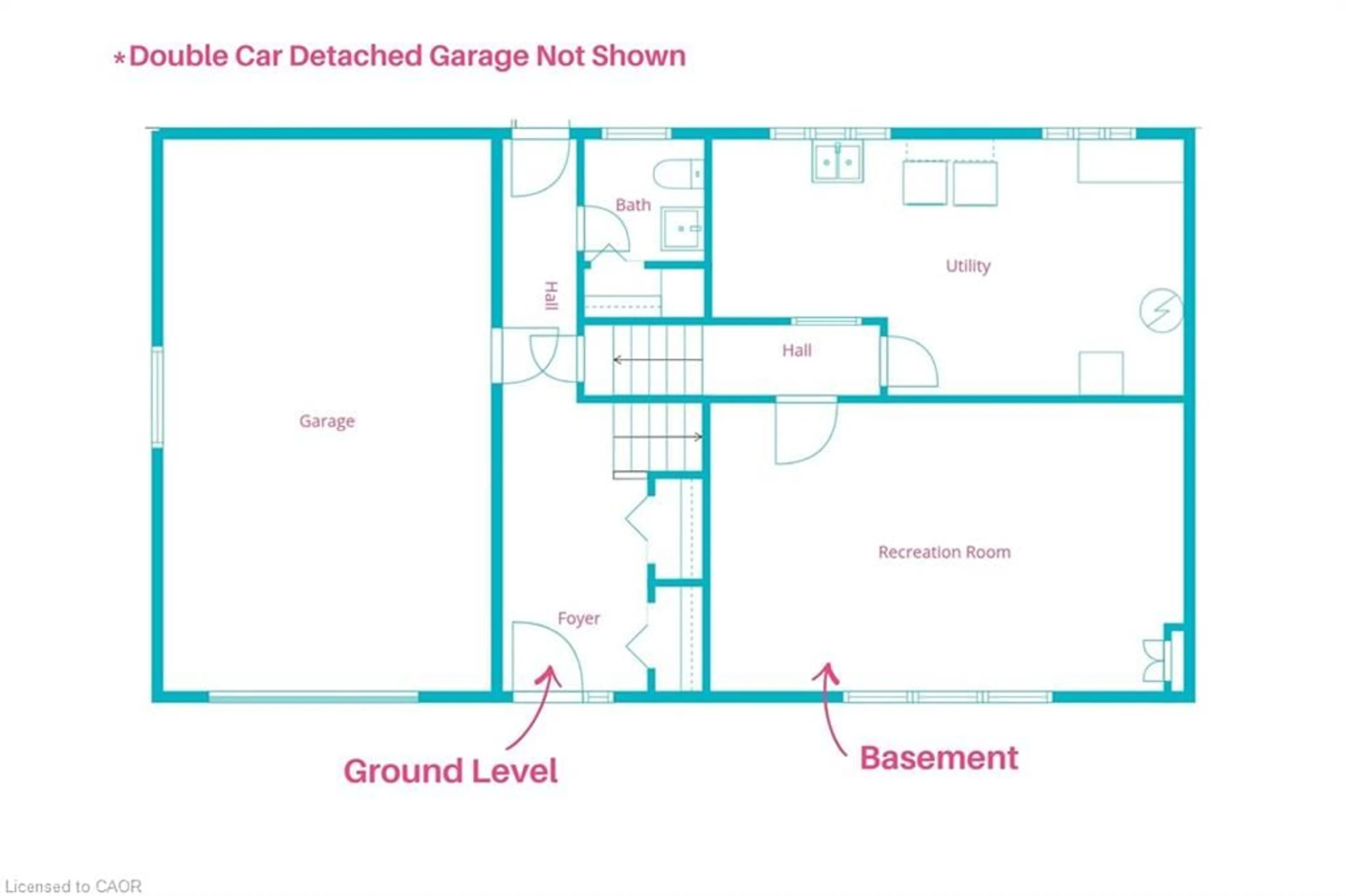 Floor plan for 5 Hewitson Rd, Stoney Creek Ontario L8E 2T3