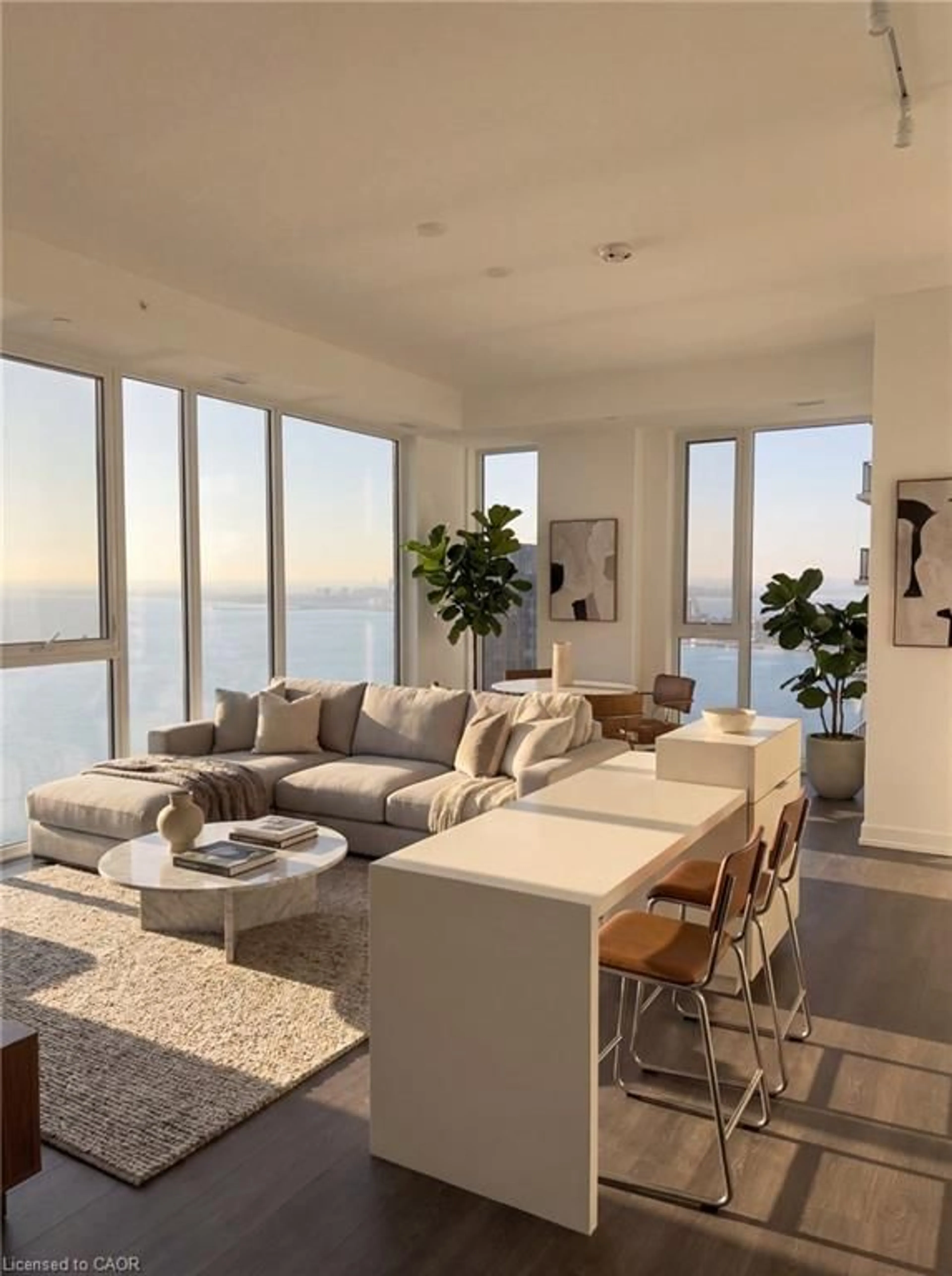 Living room with furniture, unknown for 370 Martha St #2405, Burlington Ontario L7R 2P7