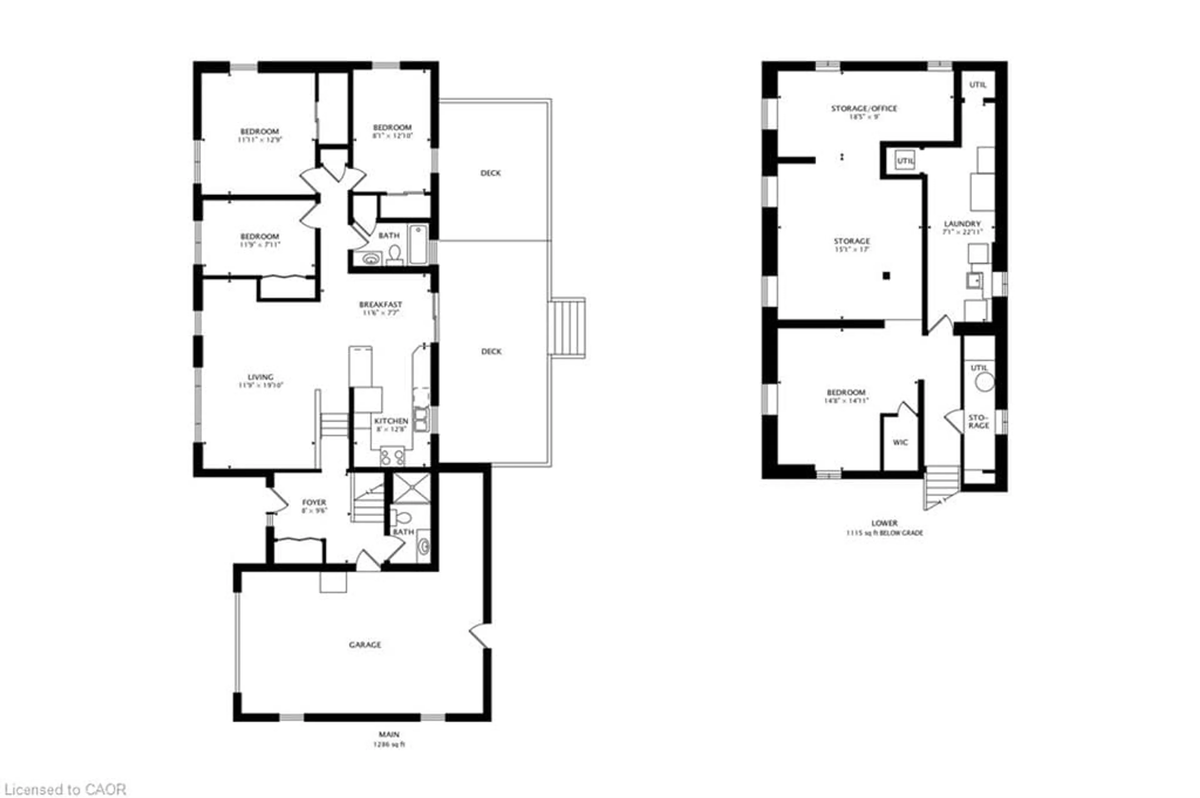 Floor plan for 9183 Silver St, Caistor Centre Ontario L0R 1E0