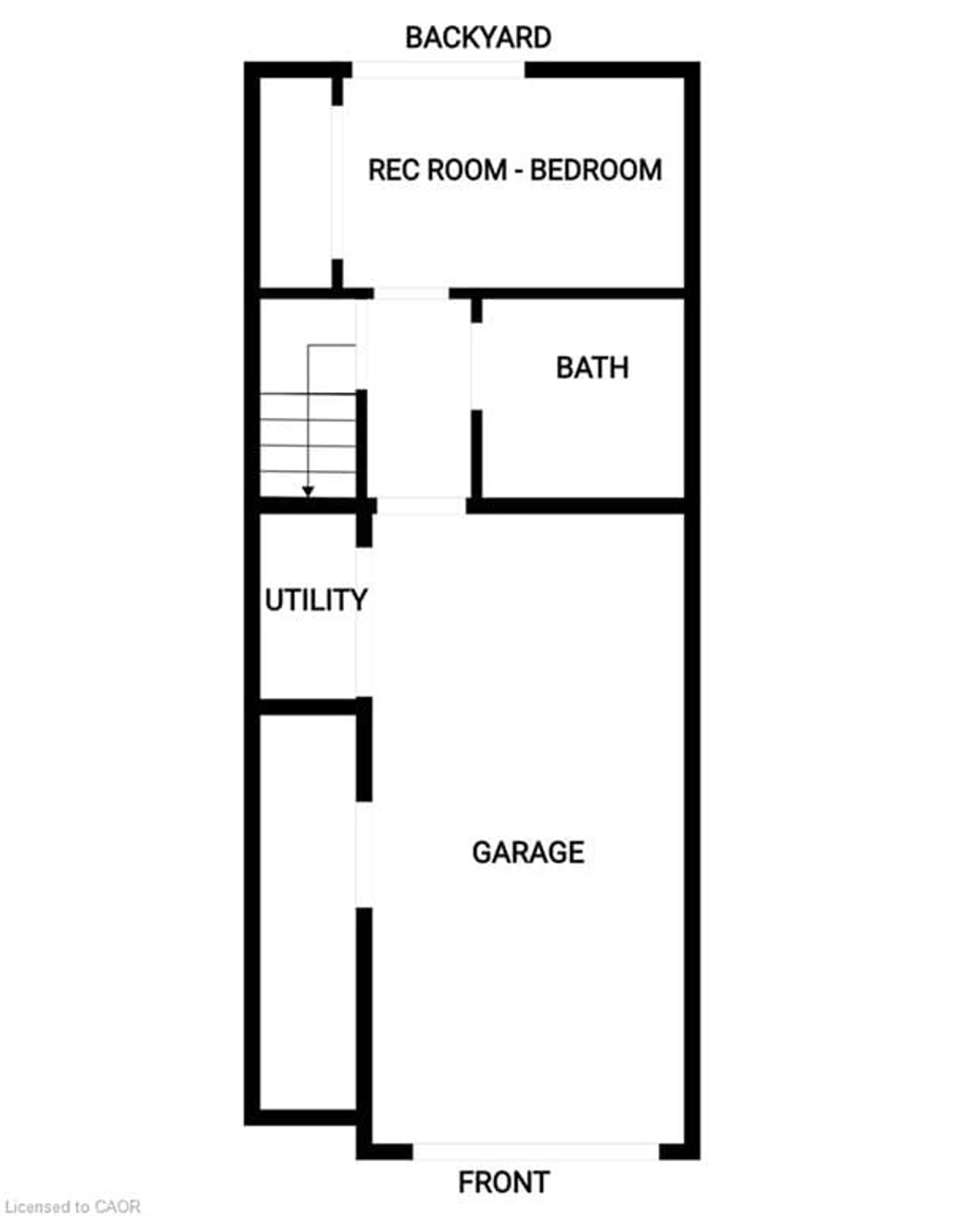 Floor plan for 527 Shaver Rd #21, Ancaster Ontario L9G 0J1