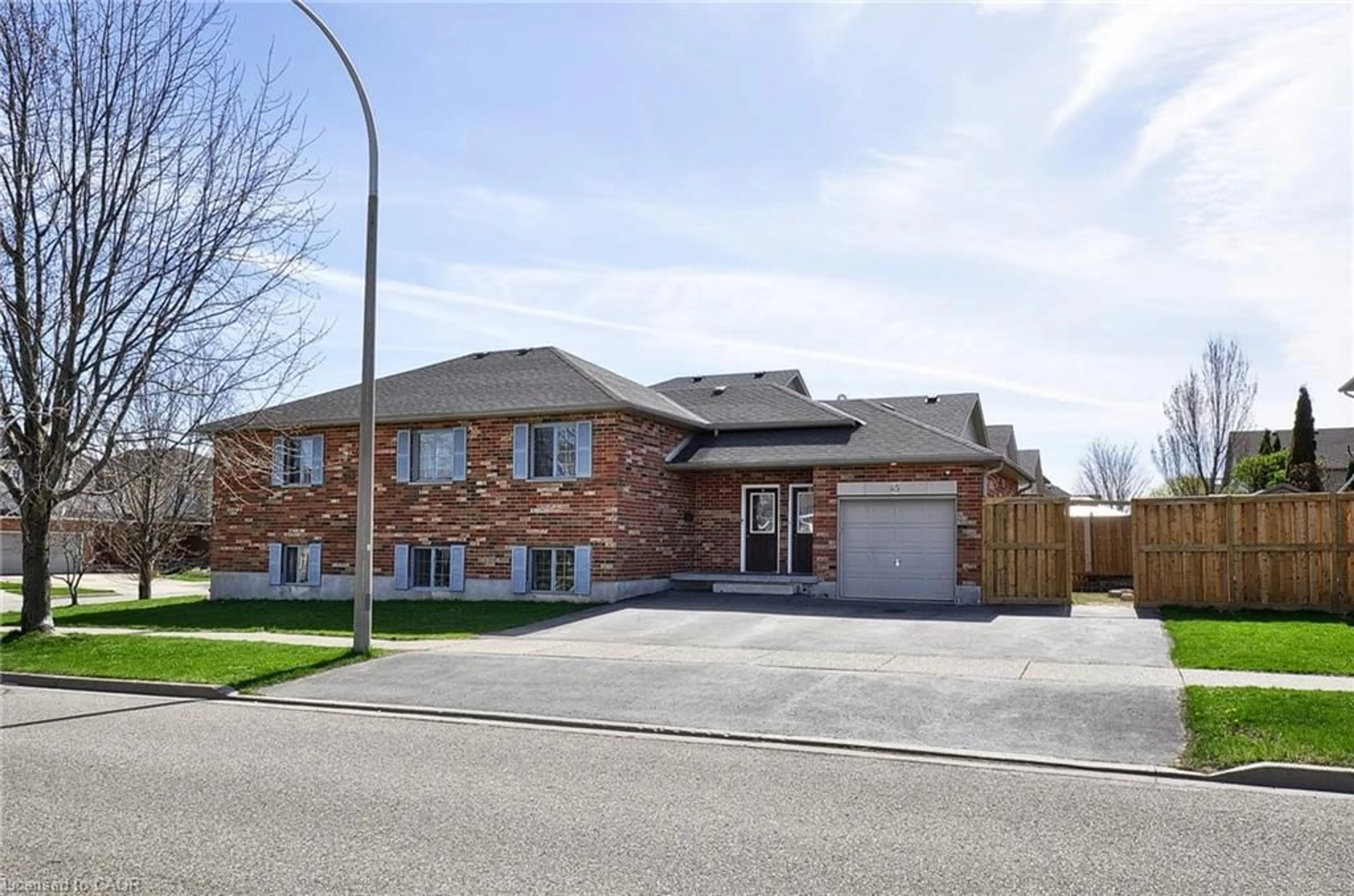 Home with brick exterior material, street for 45 Highgate Rd, Kitchener Ontario N2N 3P5