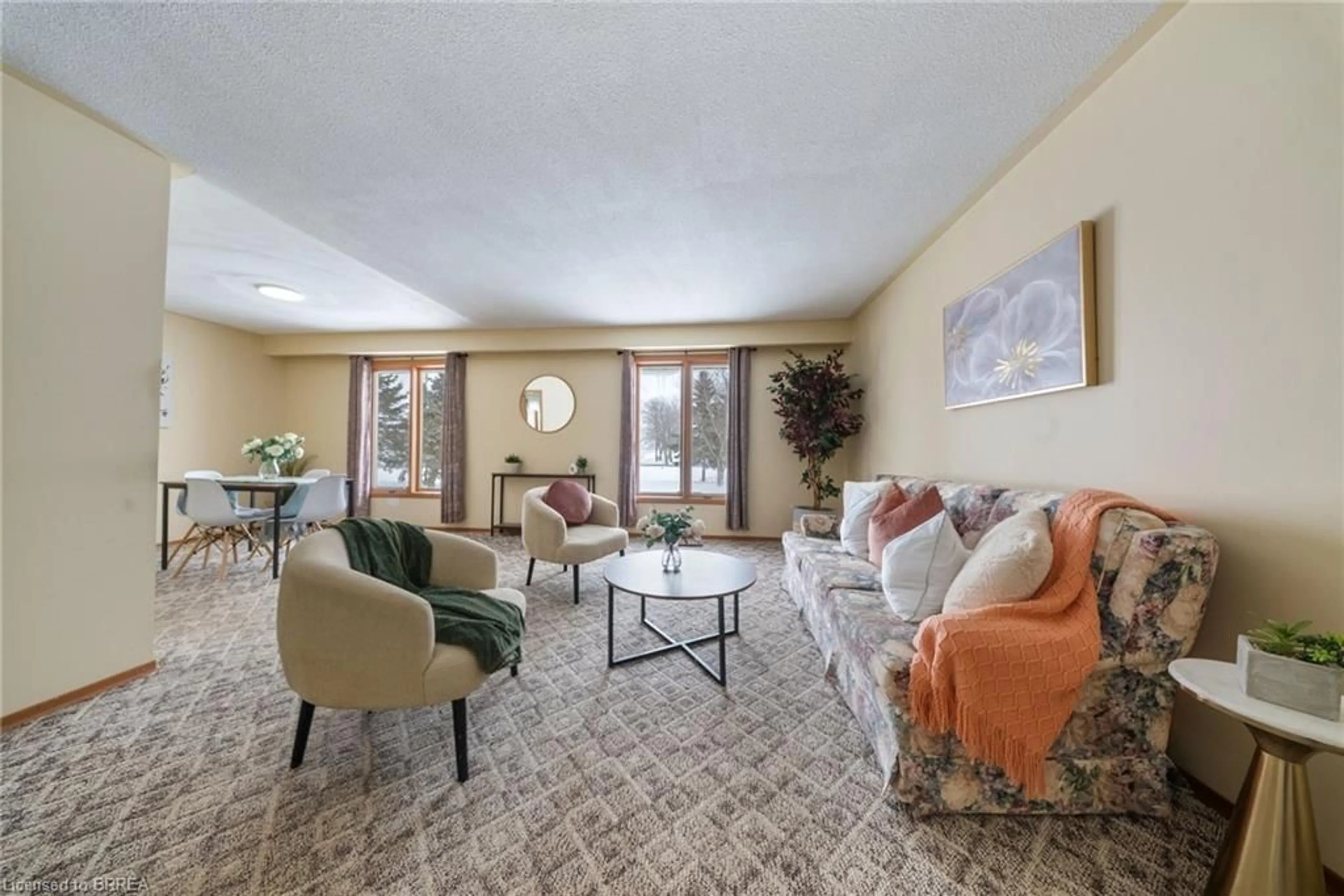 Living room with furniture, unknown for 1805 County Line 74, Waterford Ontario N0E 1Y0