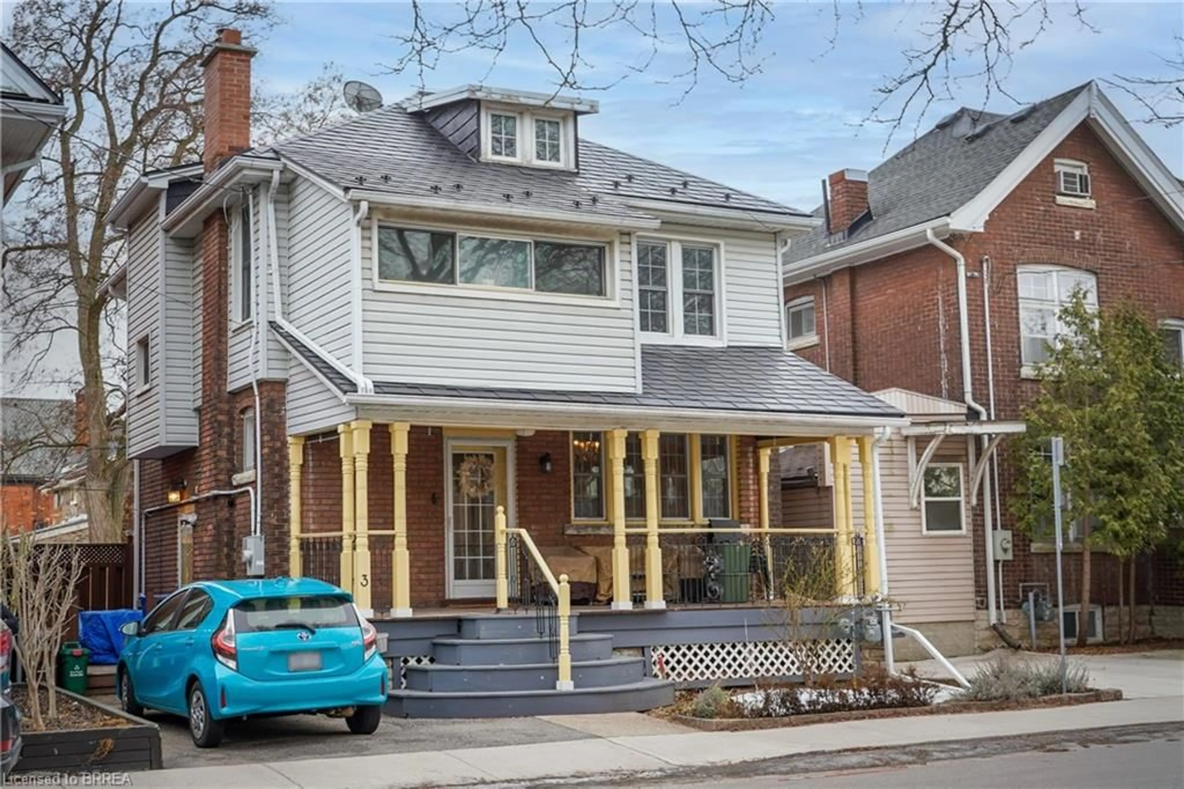 Home with brick exterior material, street for 3 Palace St, Brantford Ontario N3T 3W2