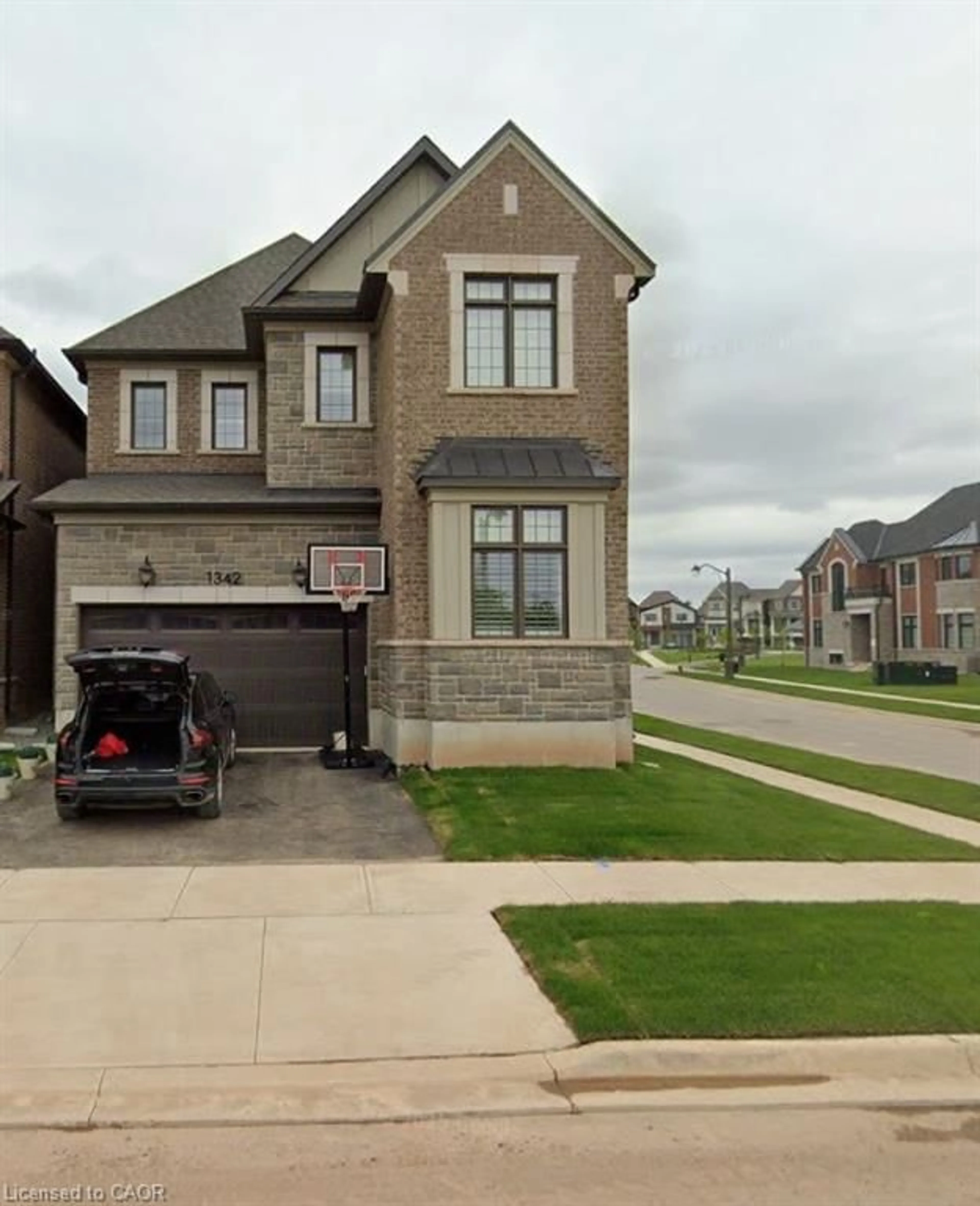 Home with brick exterior material, street for 1342 Marblehead Rd, Oakville Ontario L6M 5P1
