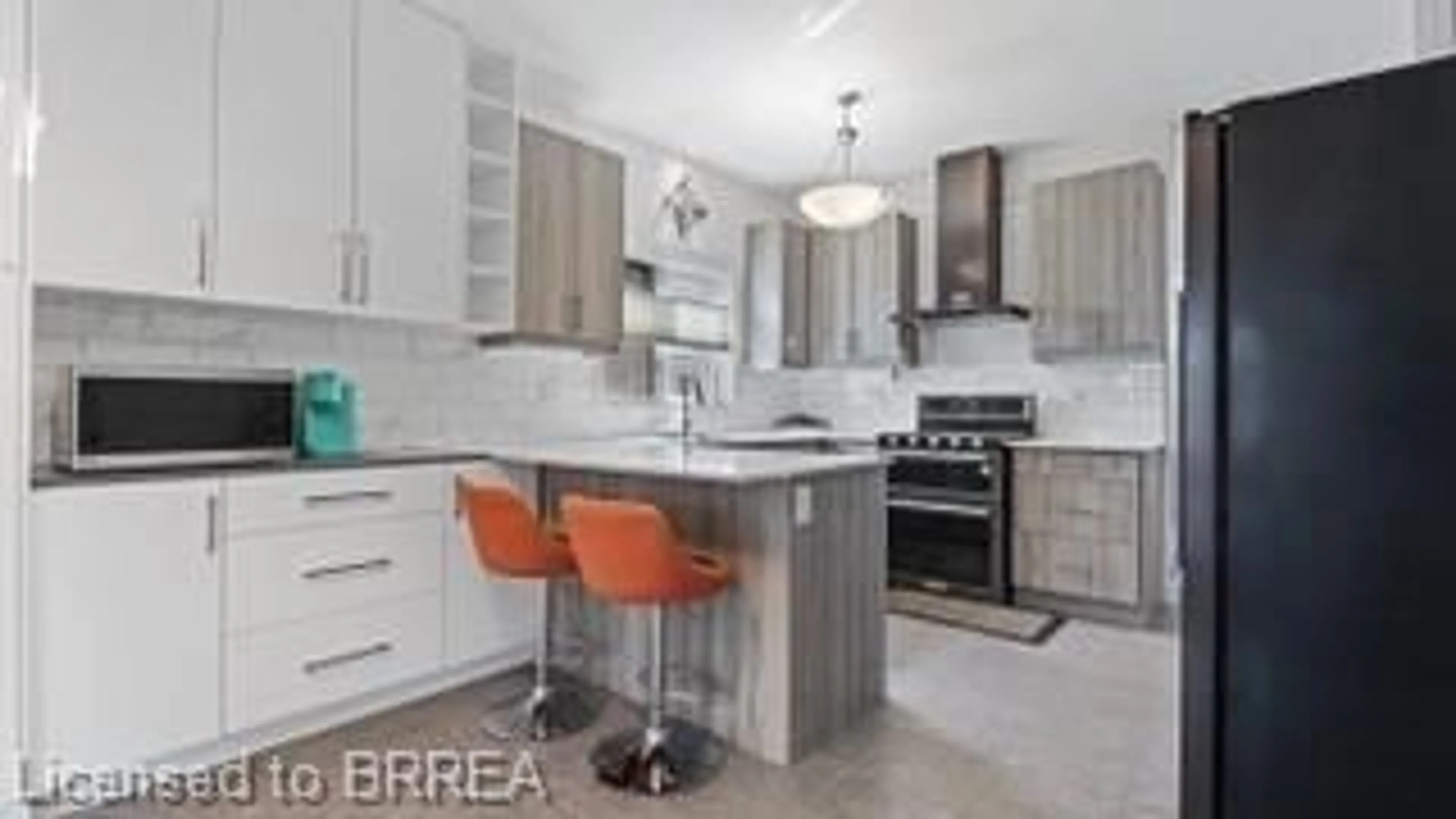 Contemporary kitchen, ceramic/tile floor for 14 Lydia Lane, Paris Ontario N3L 0H5