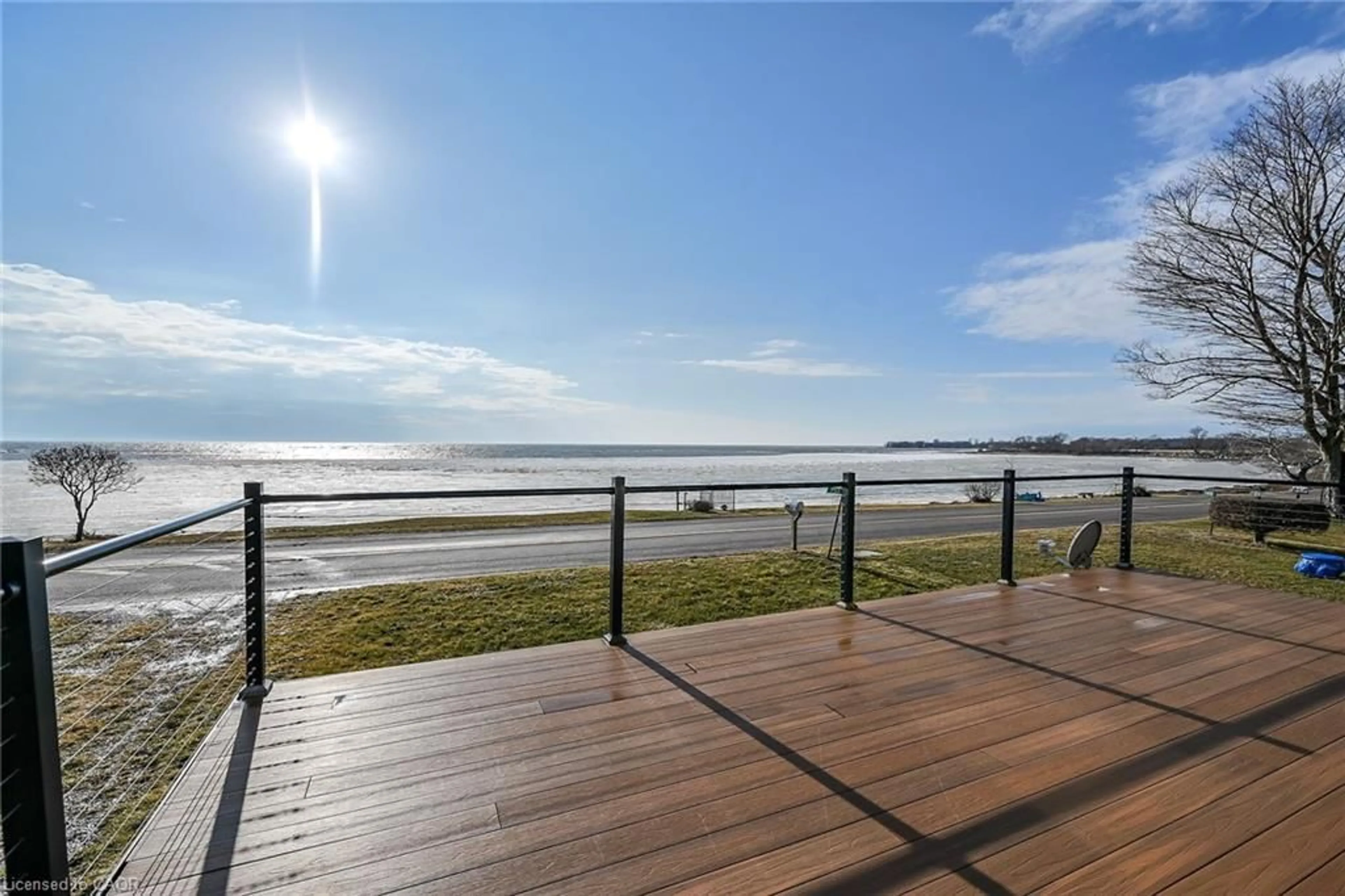 Patio, water/lake/river/ocean view for 751 Lakeshore Rd, Selkirk Ontario N0A 1P0