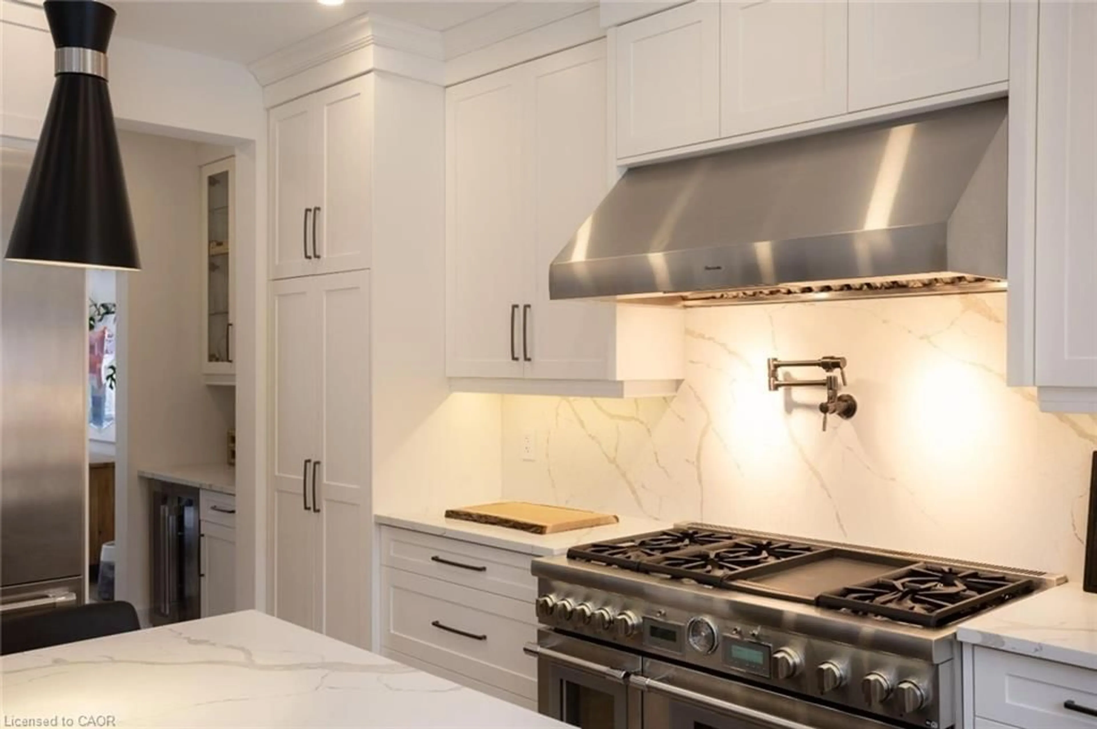 Contemporary kitchen, ceramic/tile floor for 1095 Mineral Springs Rd, Ancaster Ontario L9H 5E3