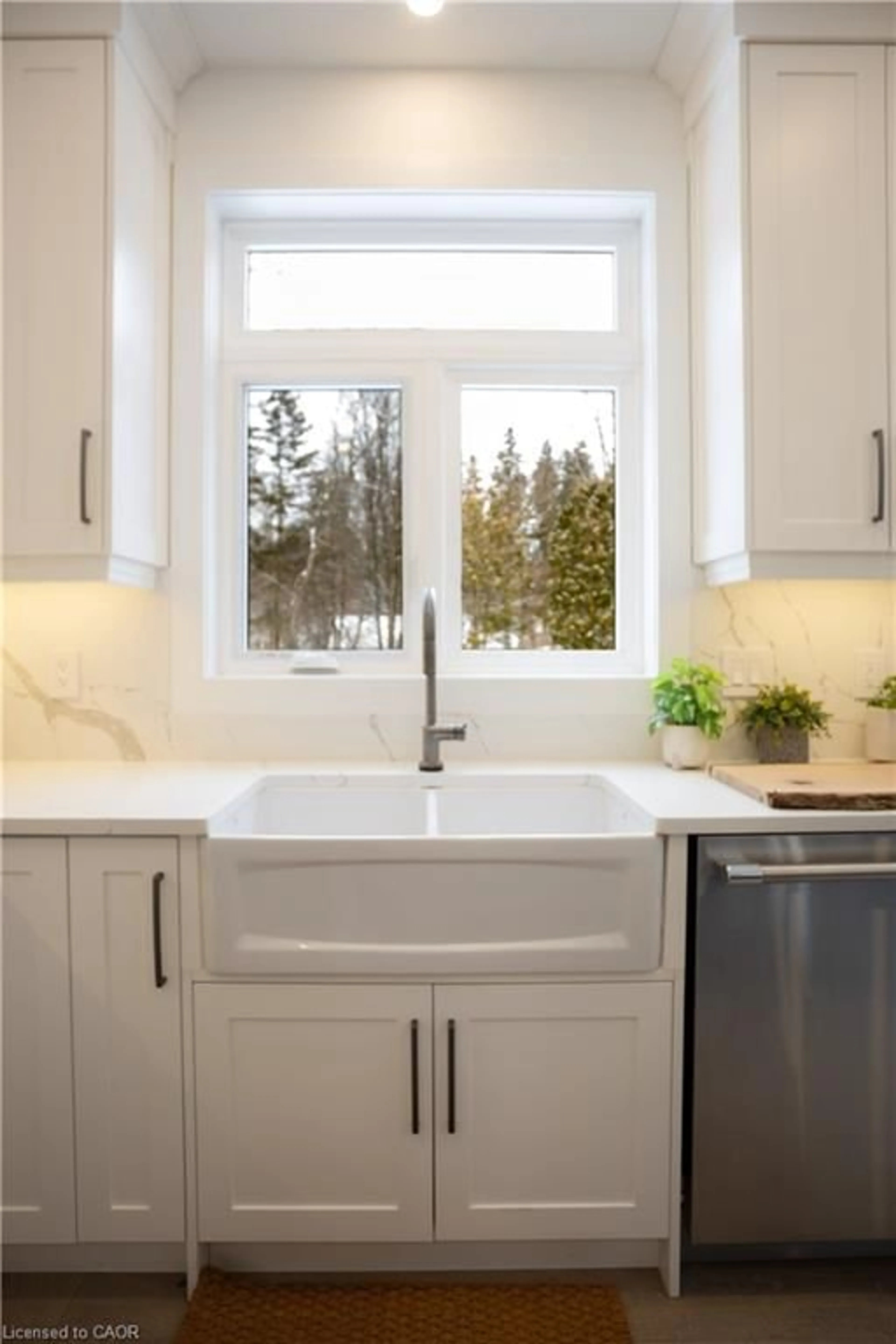 Contemporary kitchen, ceramic/tile floor for 1095 Mineral Springs Rd, Ancaster Ontario L9H 5E3