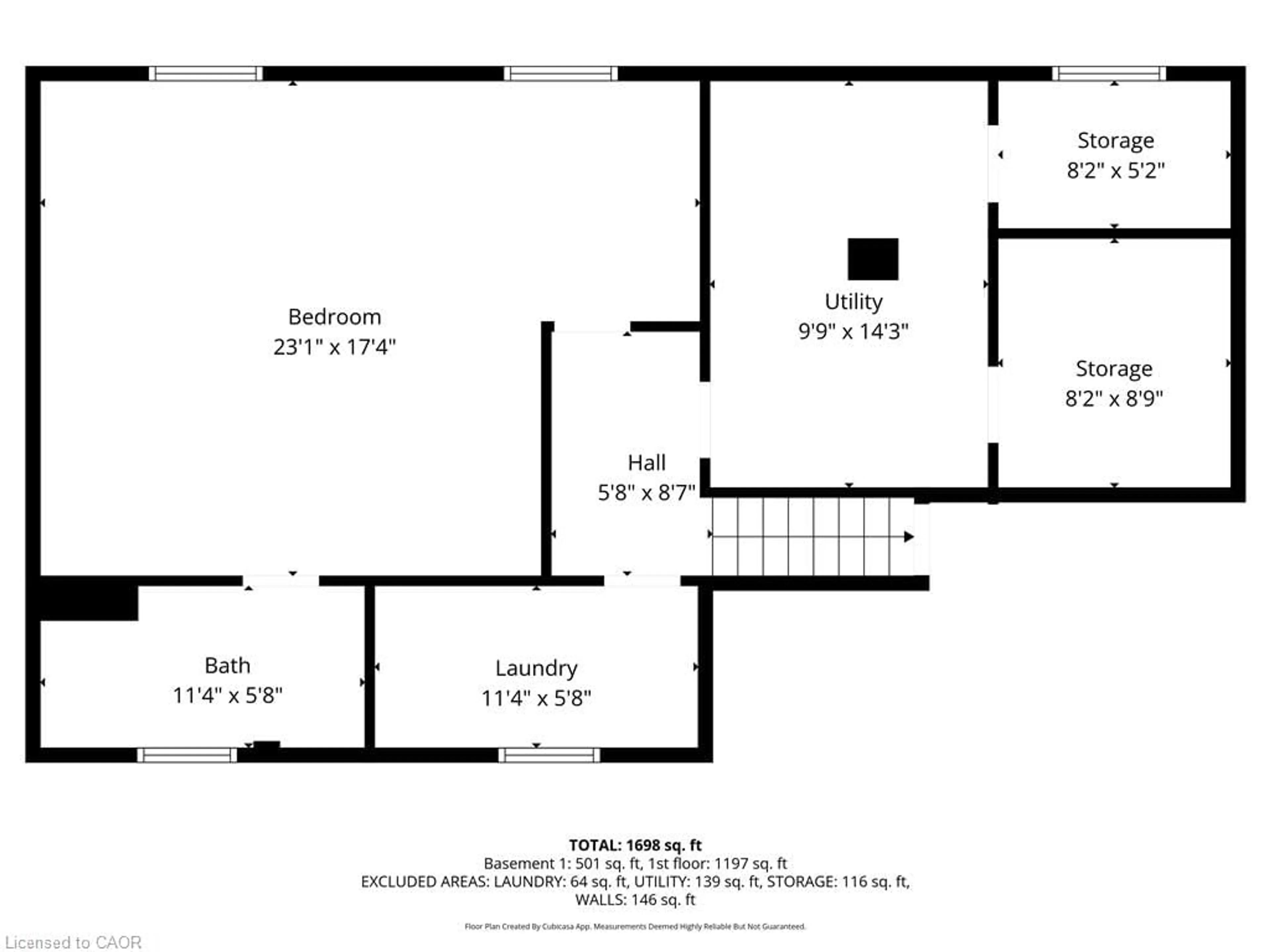 Floor plan for 167 Eastern Ave, Delhi Ontario N4B 1R8
