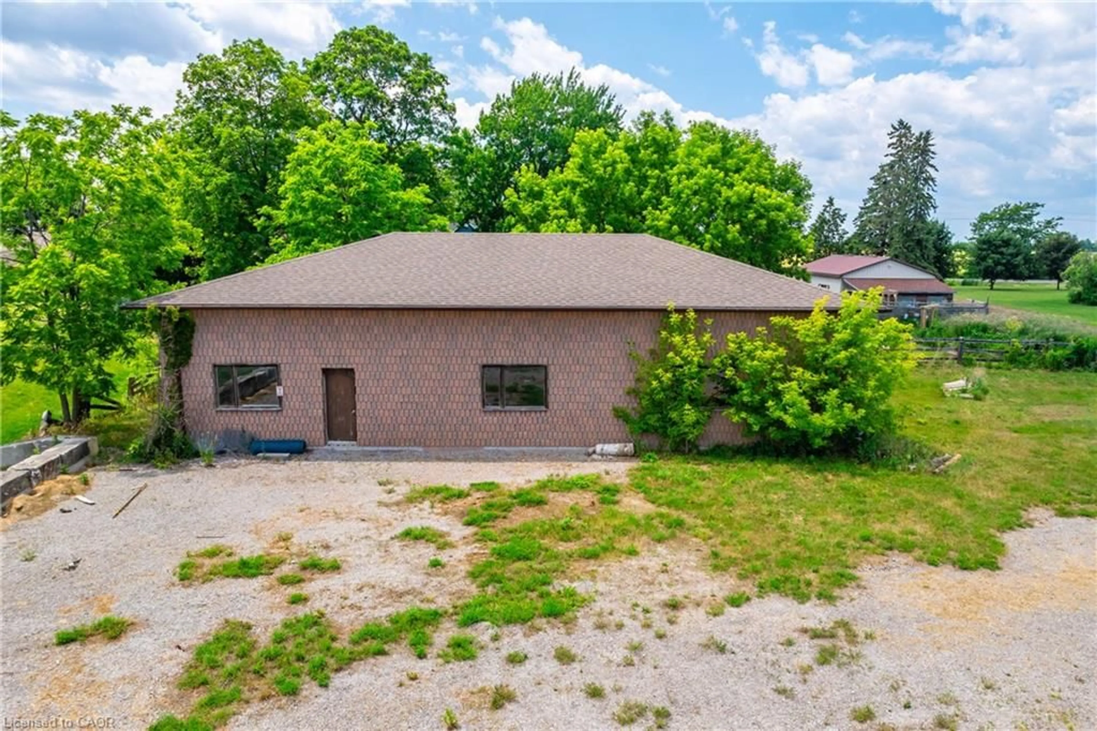 A pic from outside/outdoor area/front of a property/back of a property/a pic from drone, building for 2311 Highway 56, Binbrook Ontario L0R 1C0