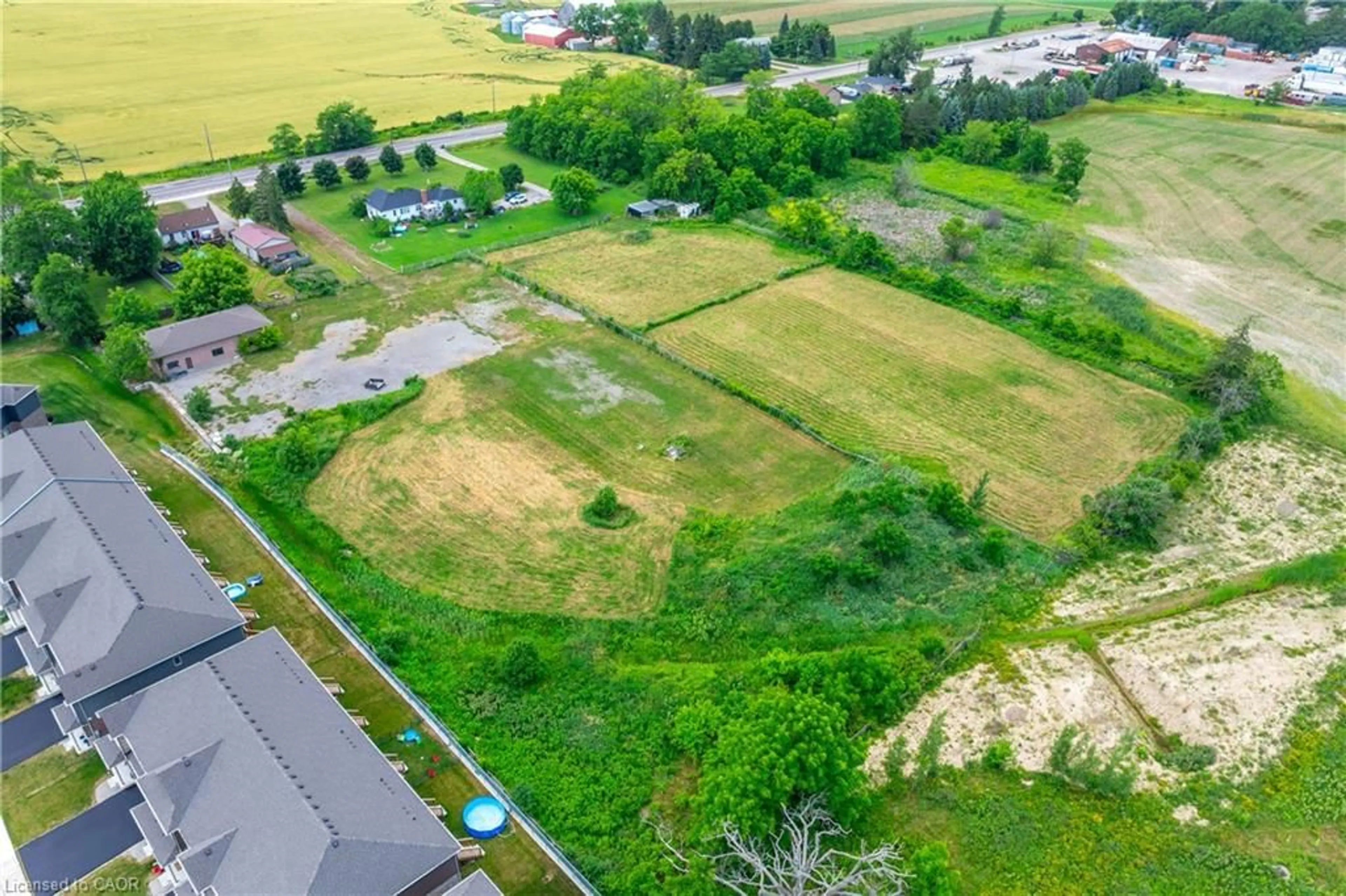 A pic from outside/outdoor area/front of a property/back of a property/a pic from drone, unknown for 2311 Highway 56, Binbrook Ontario L0R 1C0