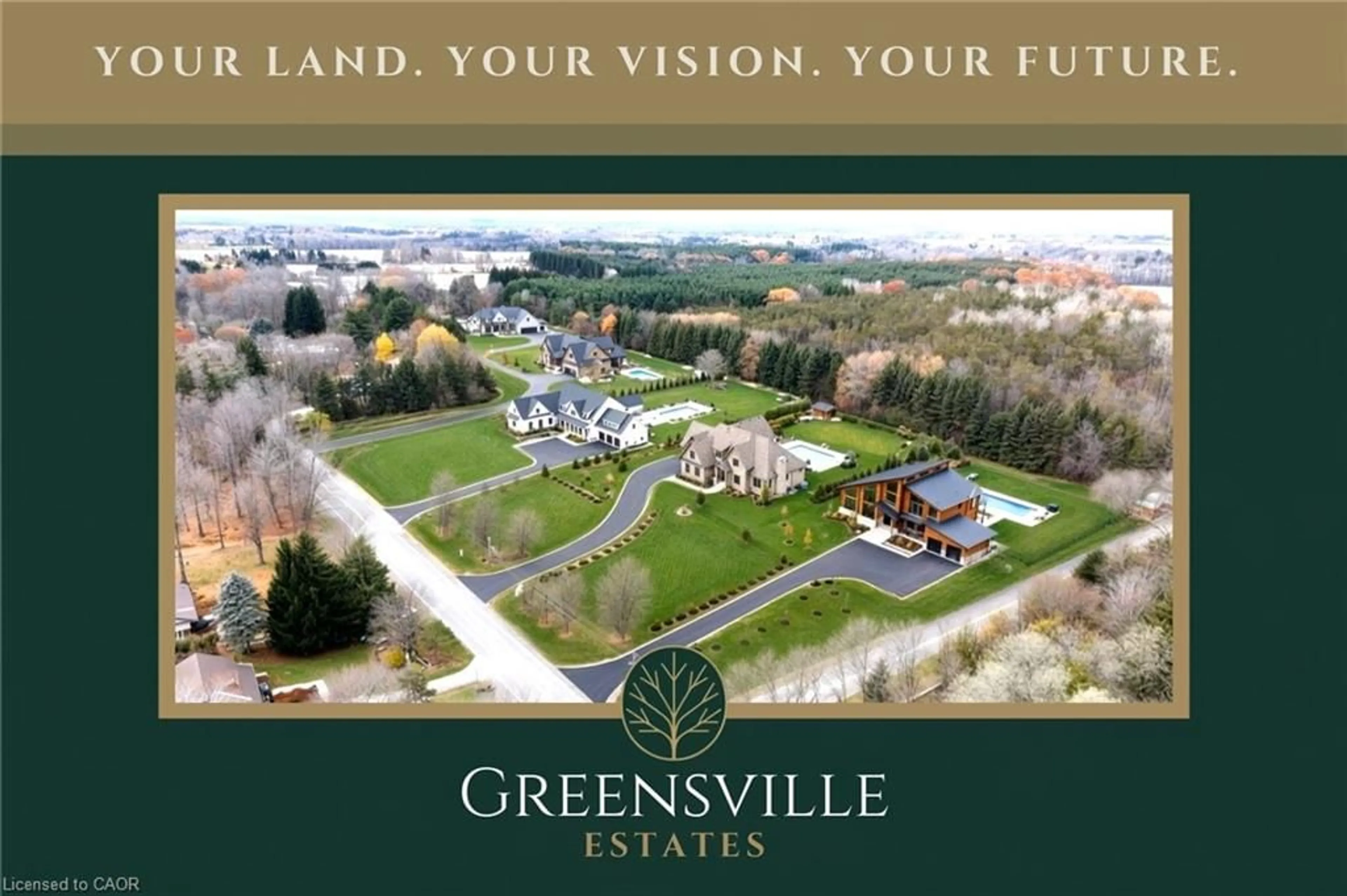 A pic from outside/outdoor area/front of a property/back of a property/a pic from drone, unknown for 200 Highway 8 #4 LOT, Flamborough Ontario L9H 5E1