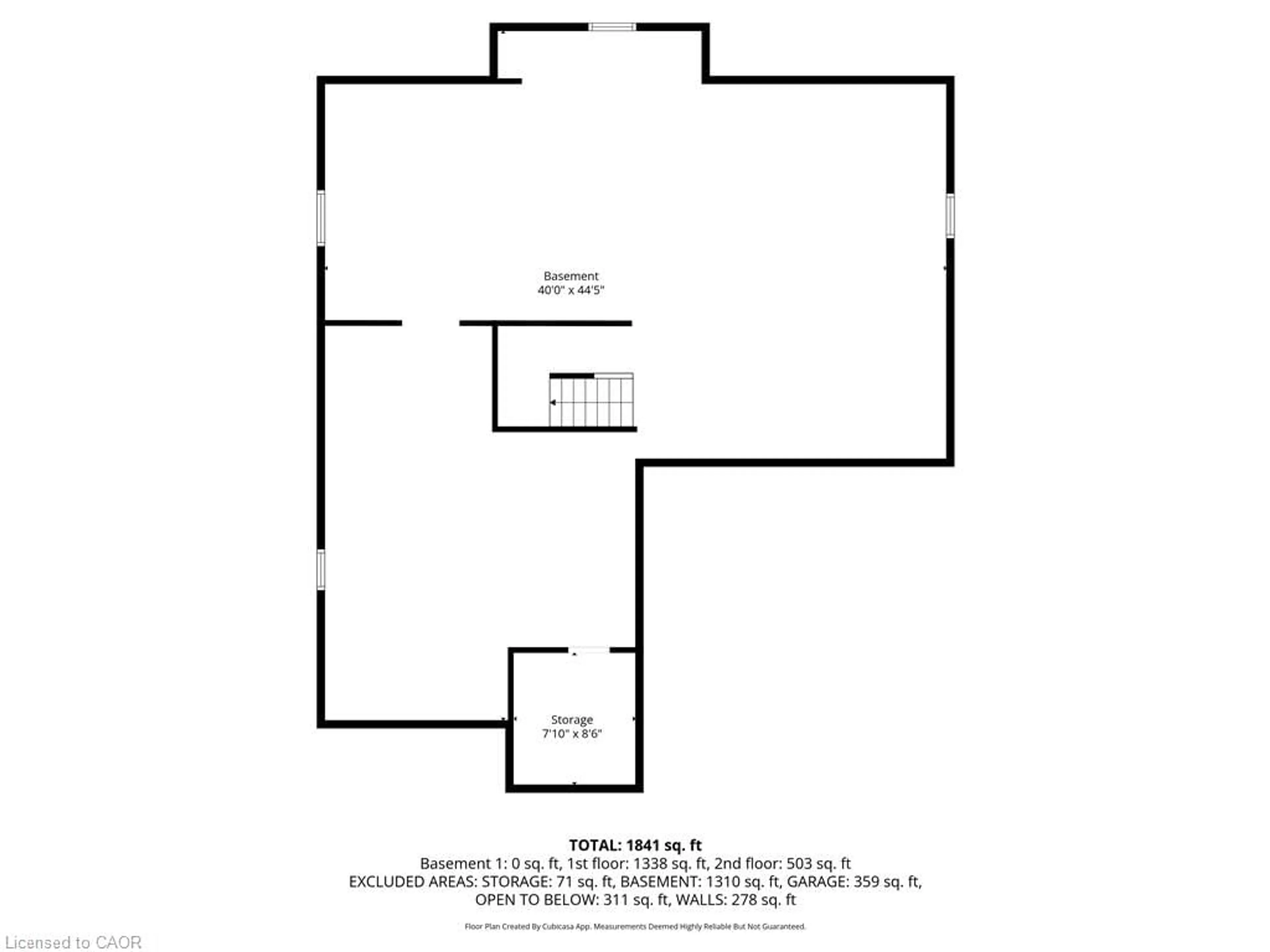 Floor plan for 17 Krieghoff Dr, Hamilton Ontario L9B 2L4