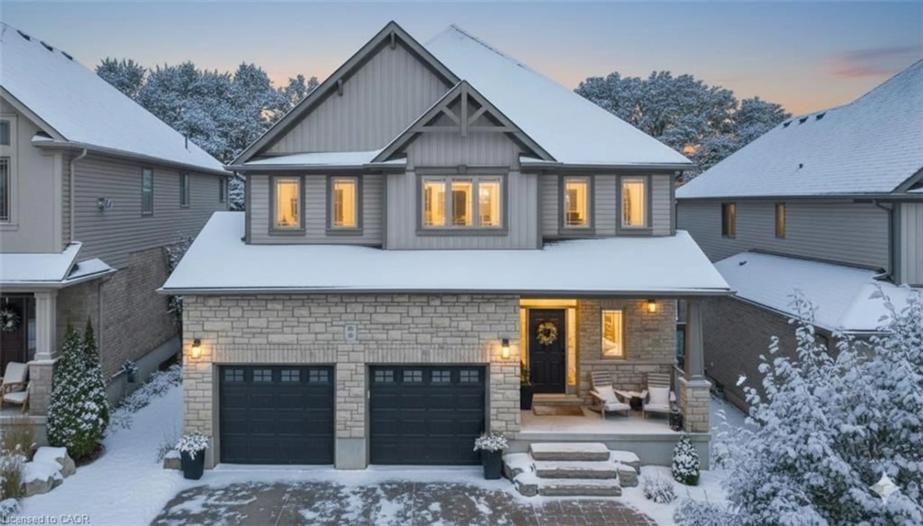 Home with brick exterior material, unknown for 46 Deer Creek St, Kitchener Ontario N2A 0G6