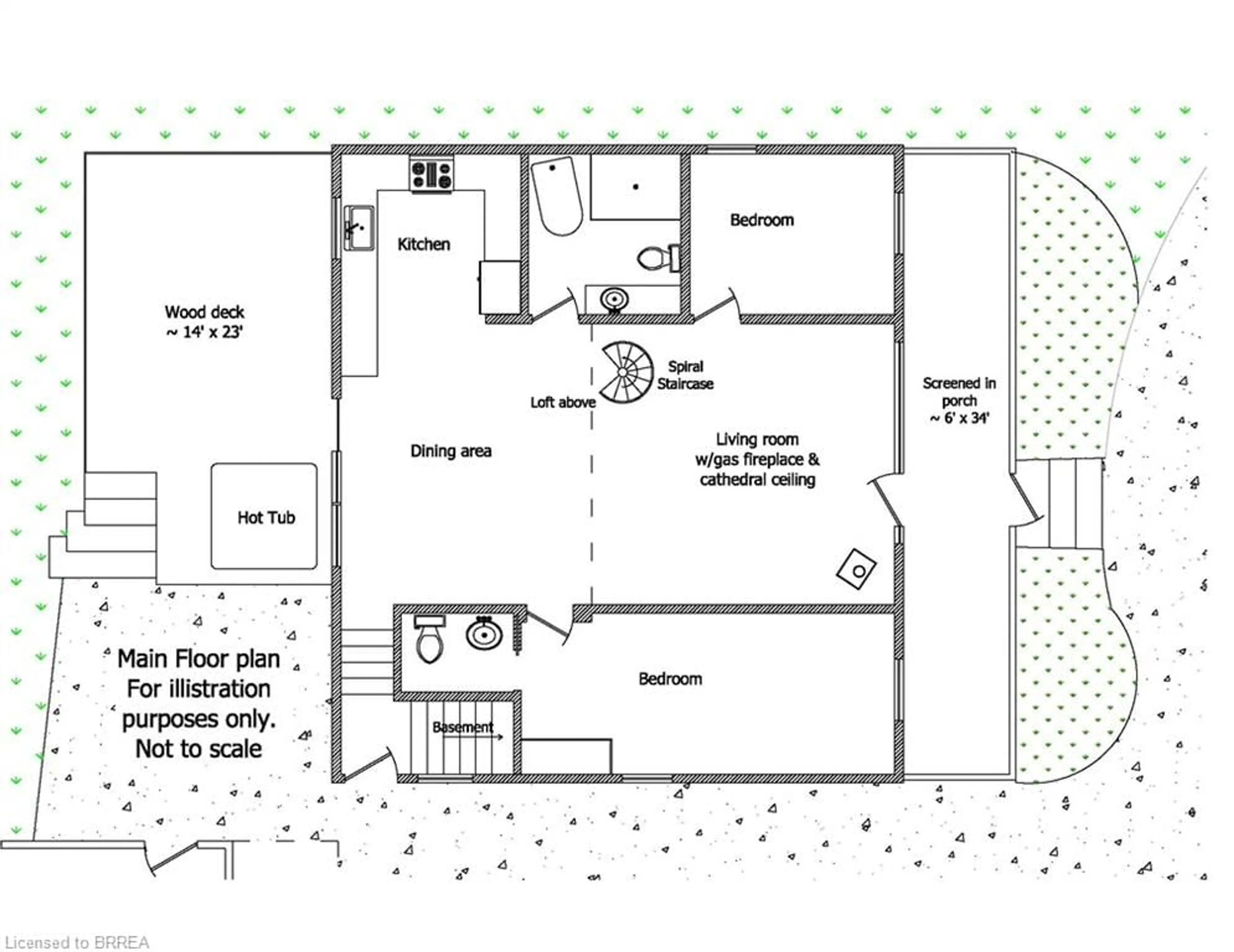 Floor plan for 686577 Highway 2, Princeton Ontario N0J 1V0
