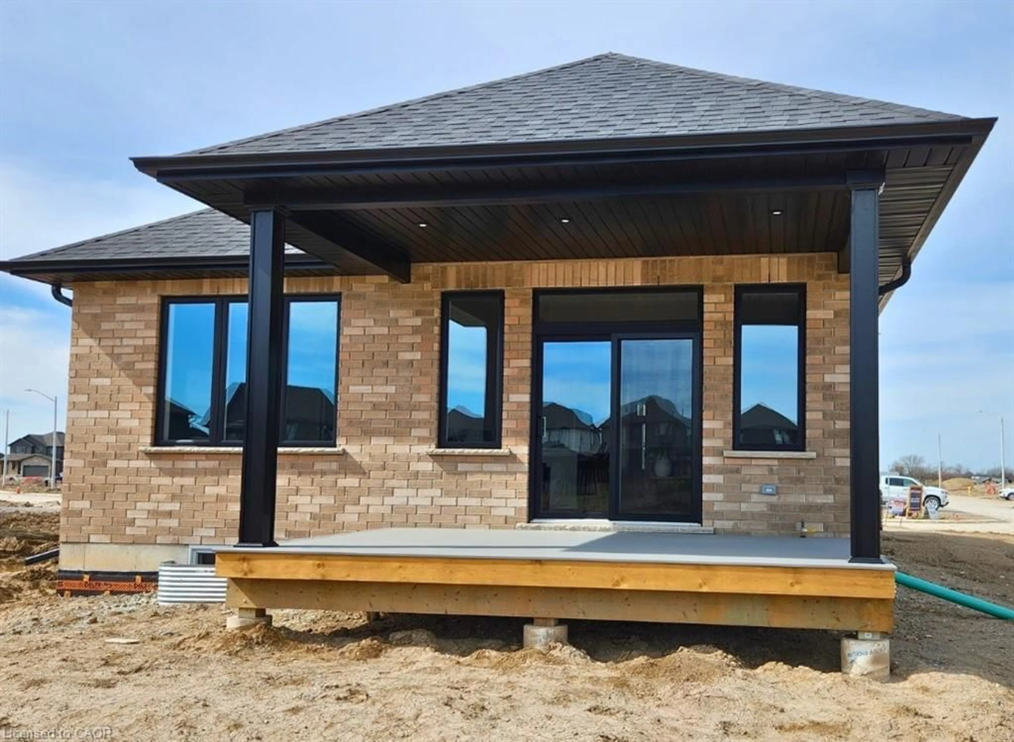 Home with brick exterior material, unknown for LOT 96-3 Pike Creek Dr, Cayuga Ontario N0A 1E0