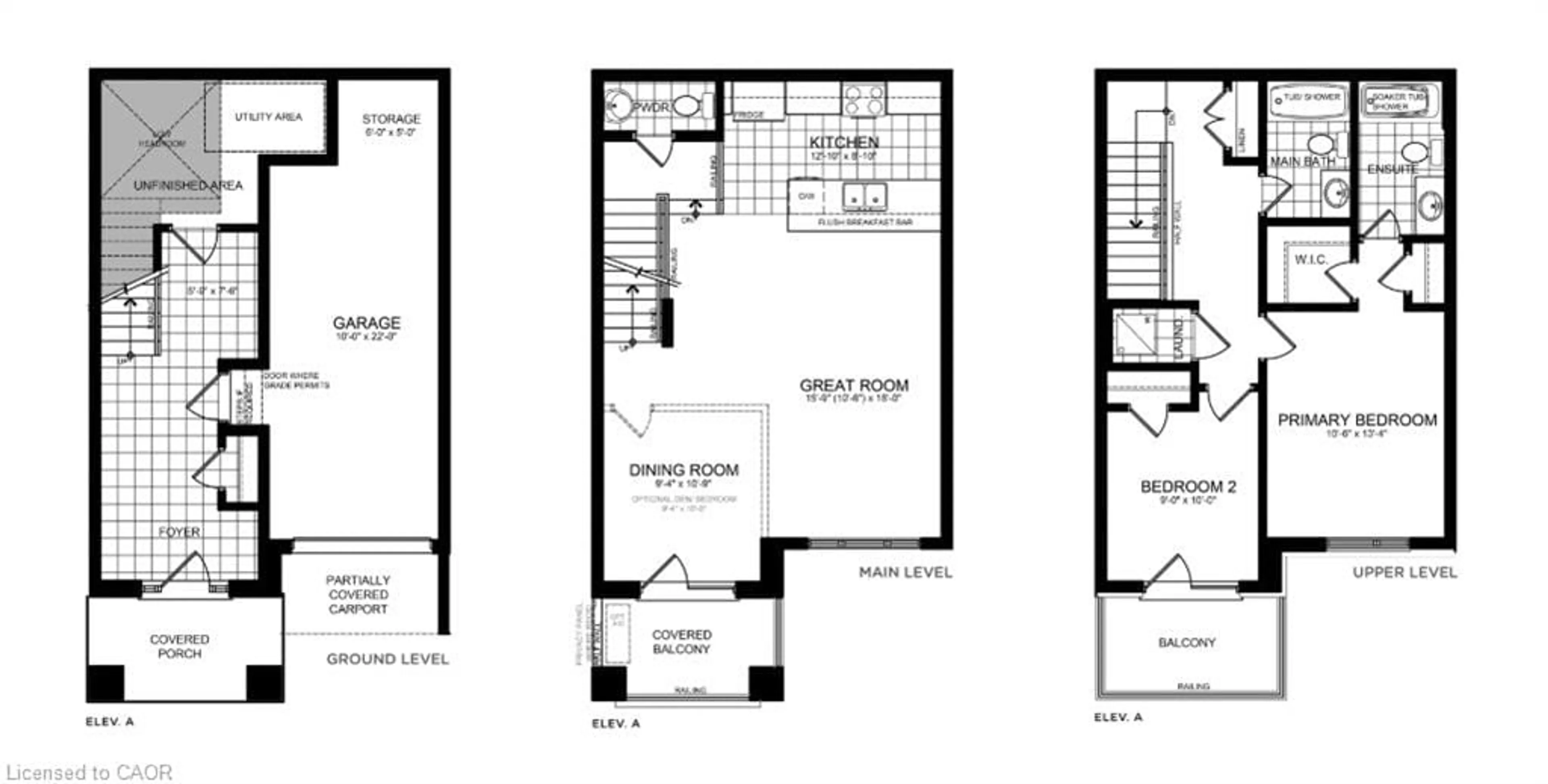 Floor plan for 313 Conklin Rd, Brantford Ontario N3T 5L5