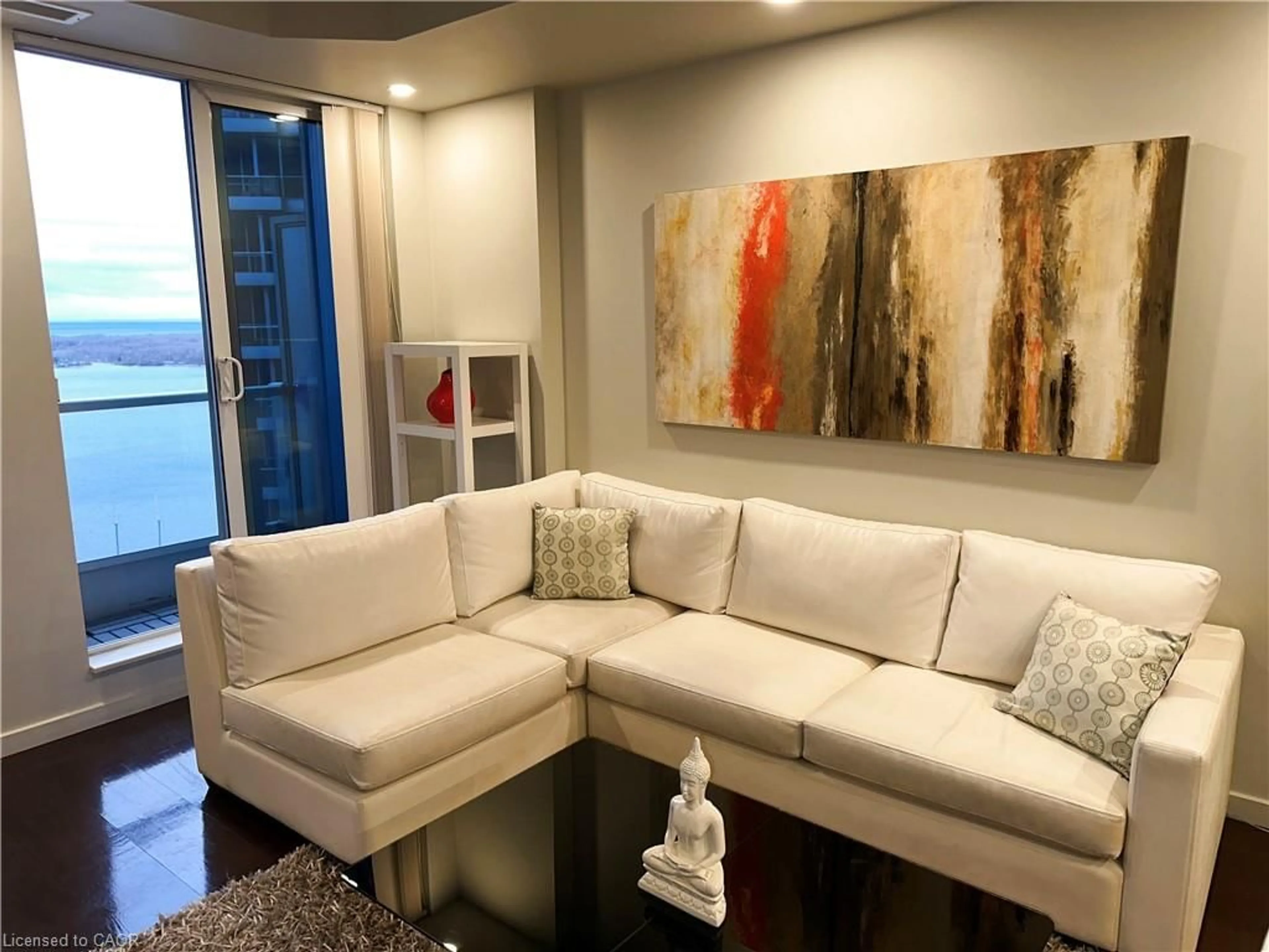 Living room with furniture, unknown for 8 York St #2710, Toronto Ontario M5J 2Y2