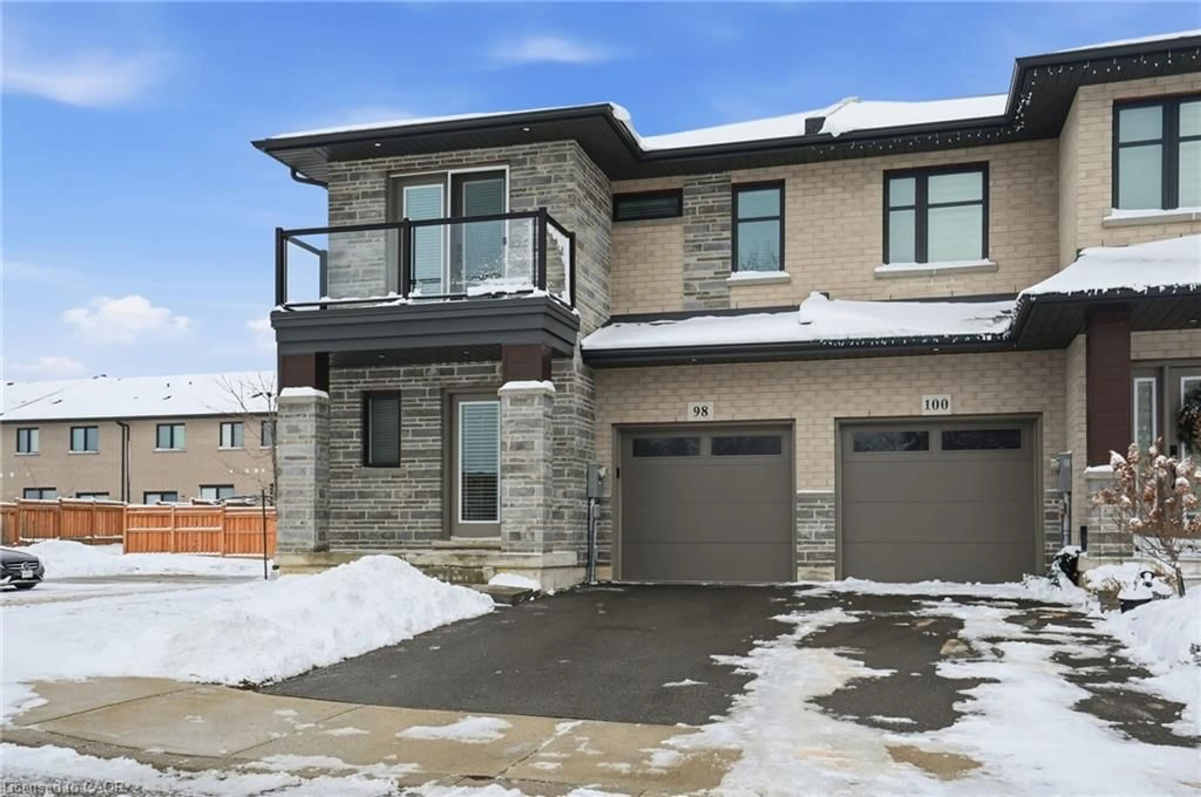 Home with brick exterior material, street for 98 Jayla Lane, Smithville Ontario L0R 2A0