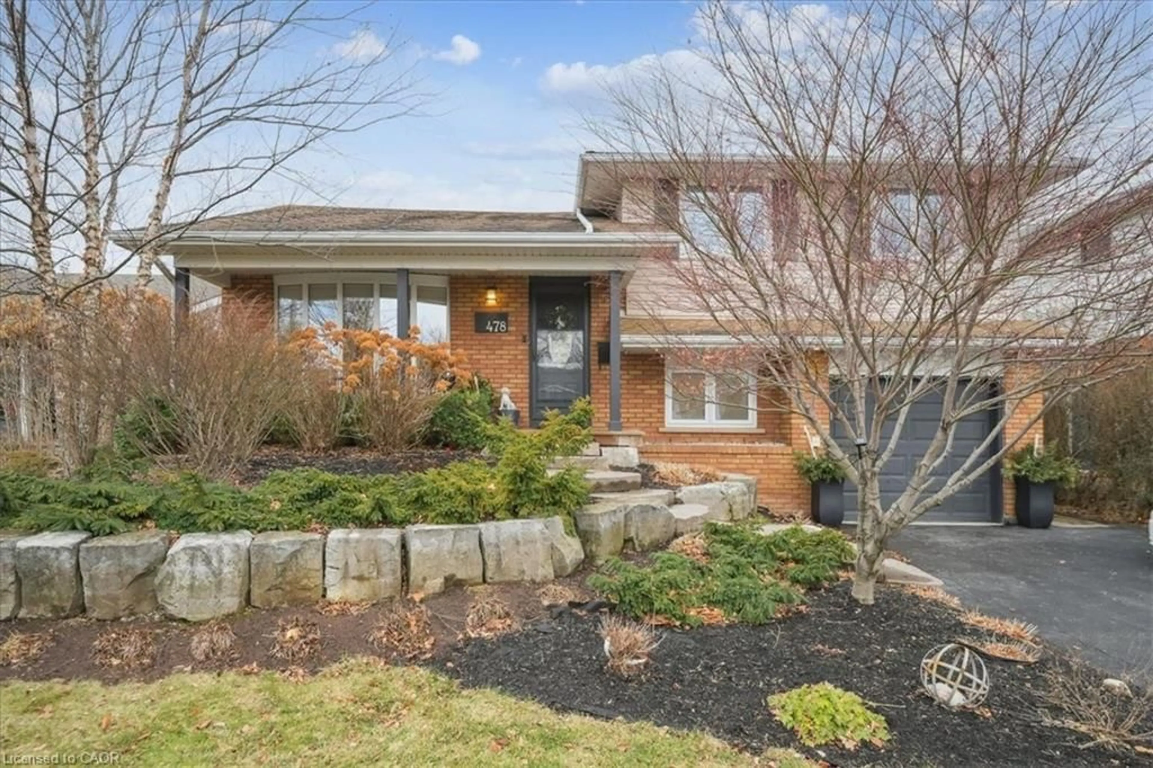 Home with brick exterior material, street for 478 Donegal Dr, Burlington Ontario L7L 2M7