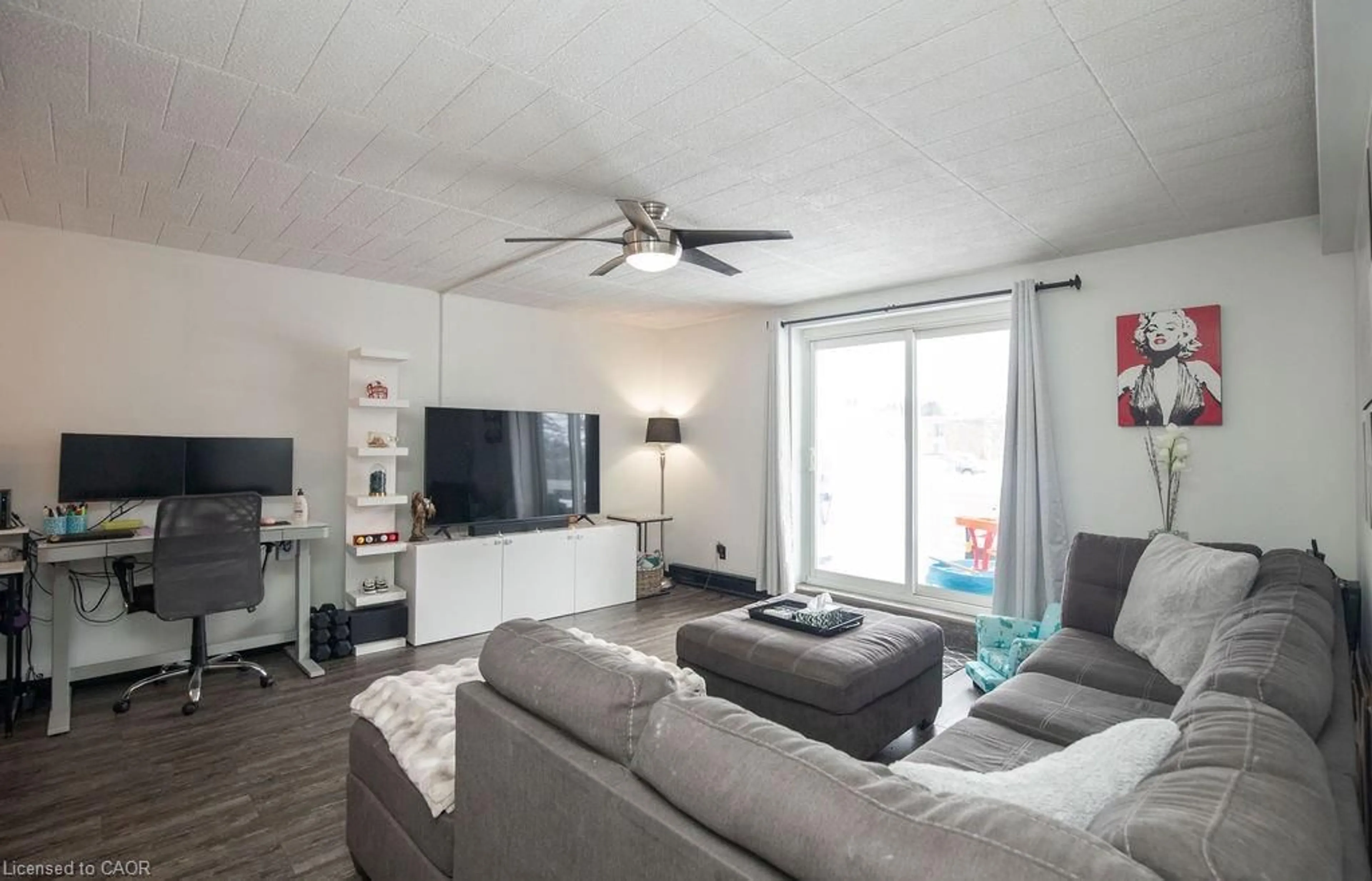 Living room with furniture, unknown for 71 Vanier Dr #110, Kitchener Ontario N2C 1J4