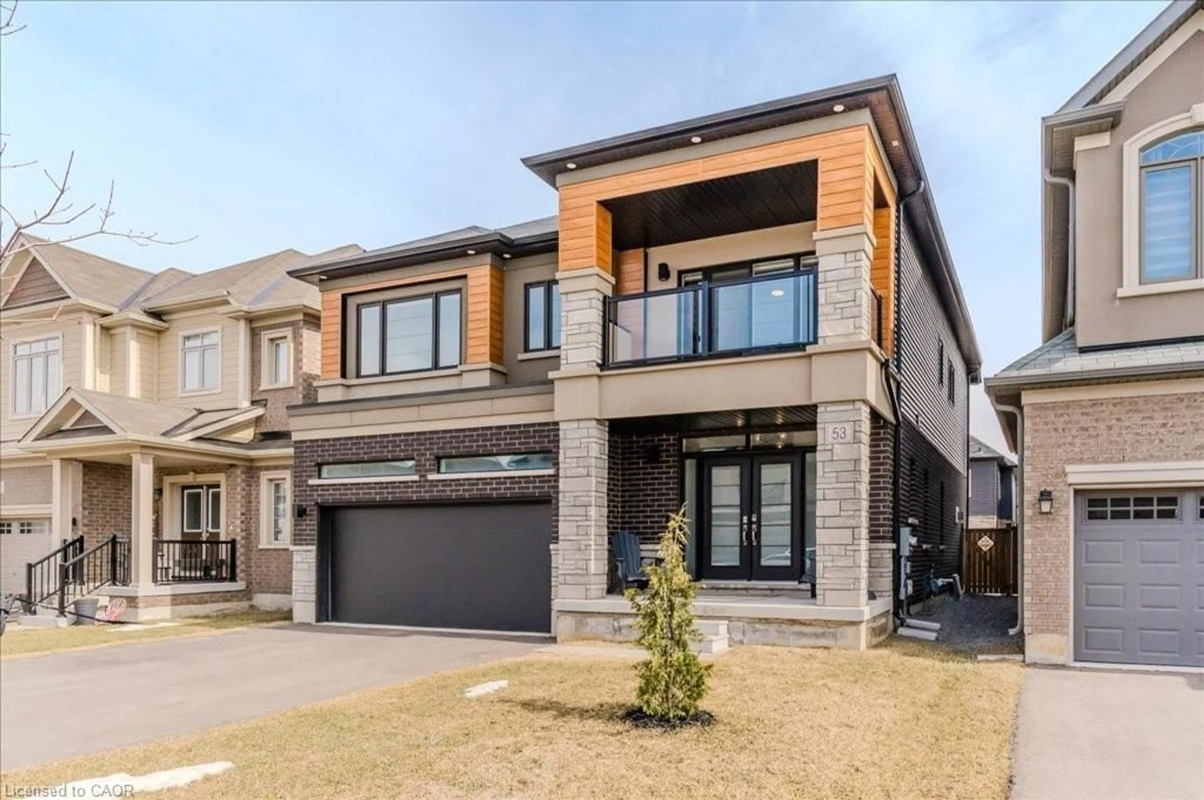 Home with brick exterior material, street for 53 Scenic Ridge Gate, Paris Ontario N3L 0K4