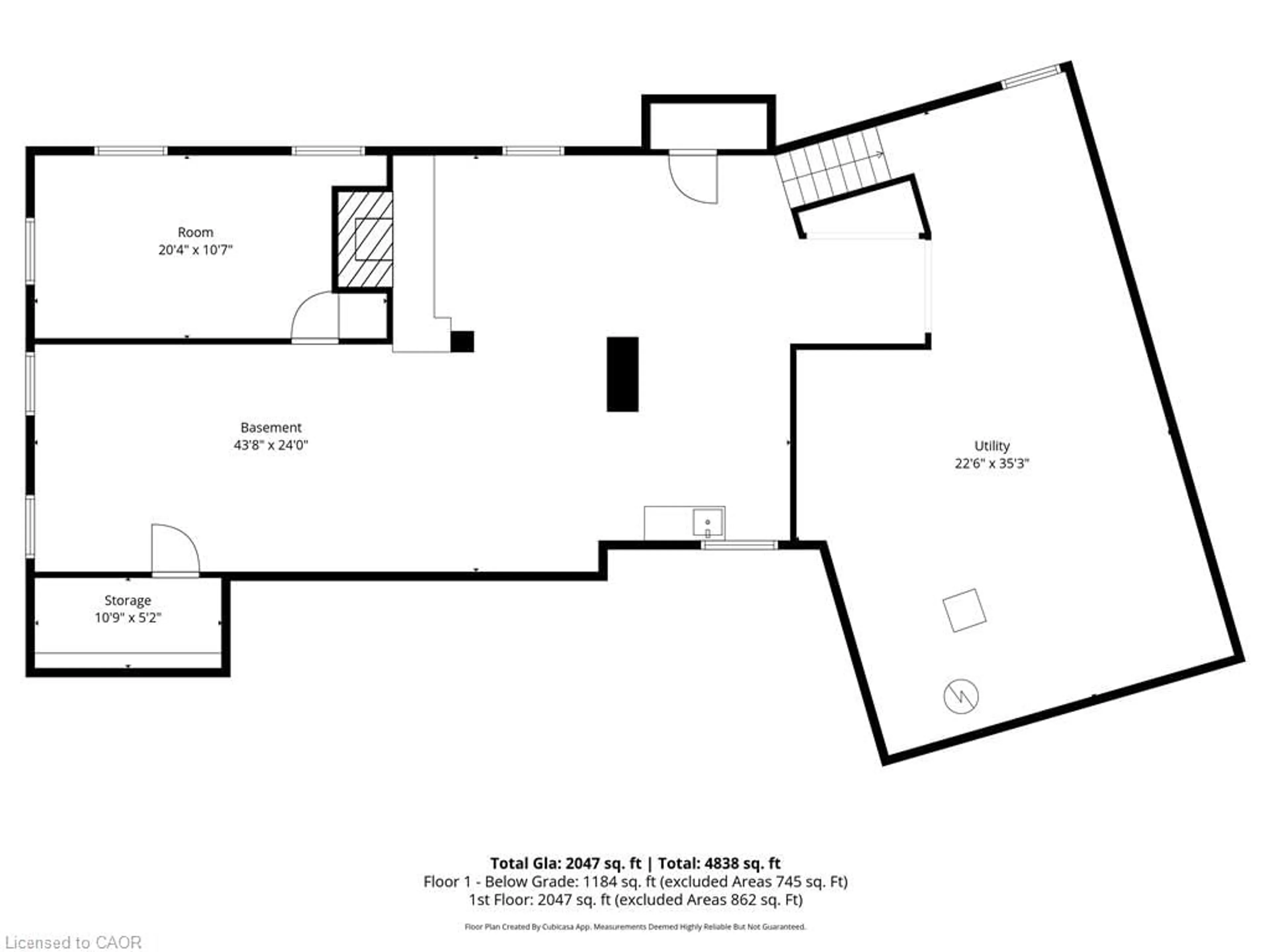Floor plan for 867 Windham Road 3, Vanessa Ontario N0E 1V0