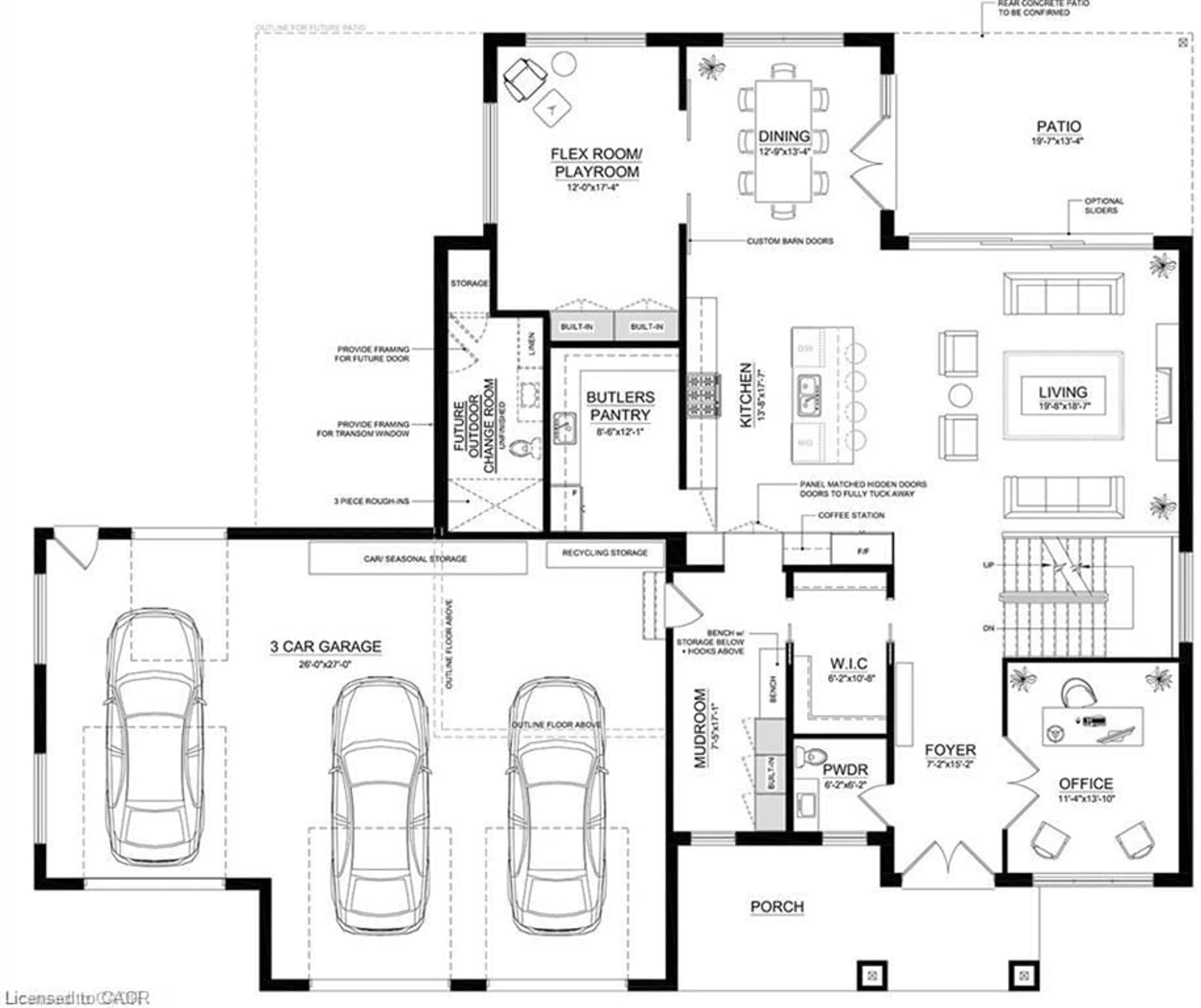 Floor plan for 32 Maple Hill Dr, Kitchener Ontario N2M 2R8